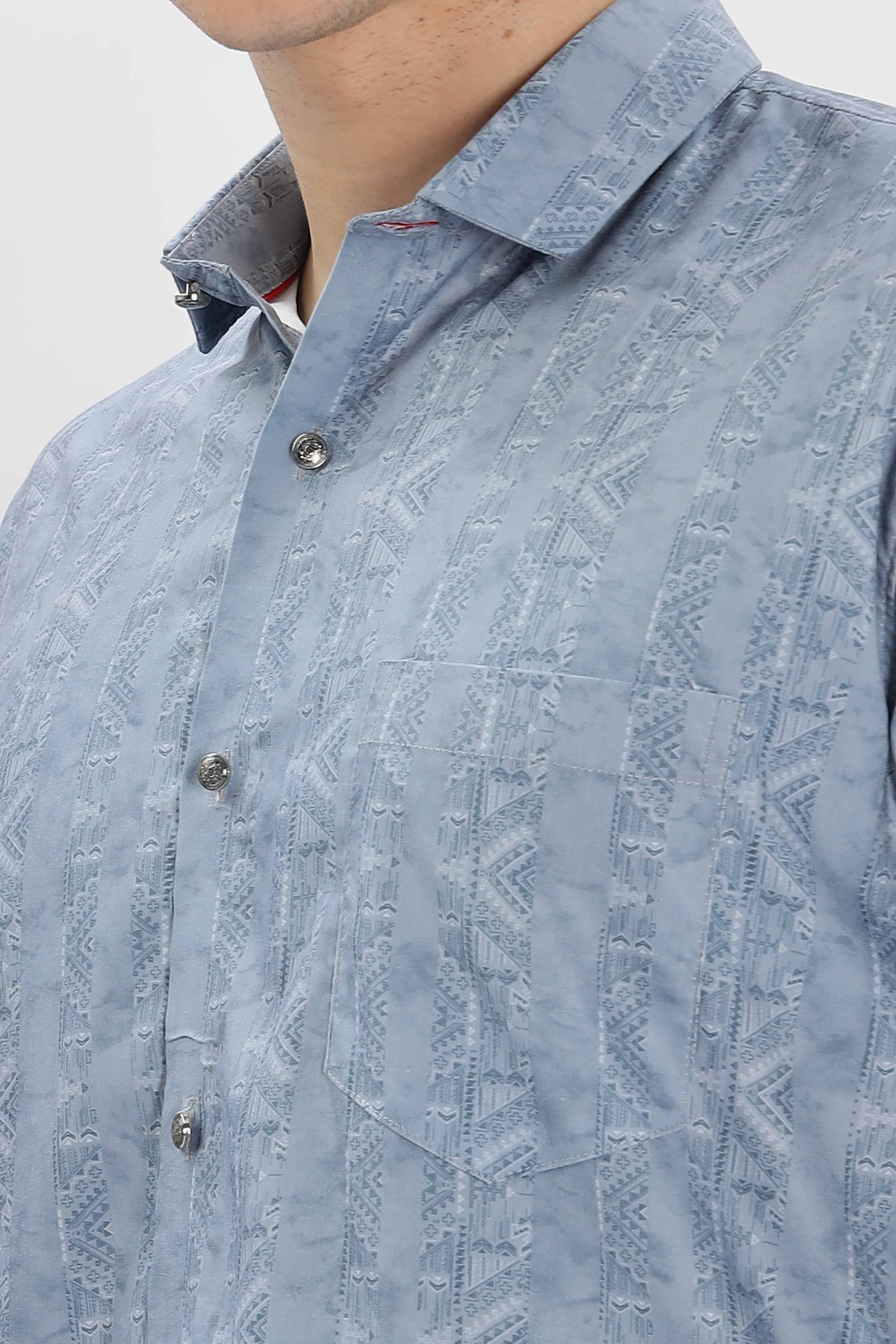 Tribal Design Pattern Printed Shirt