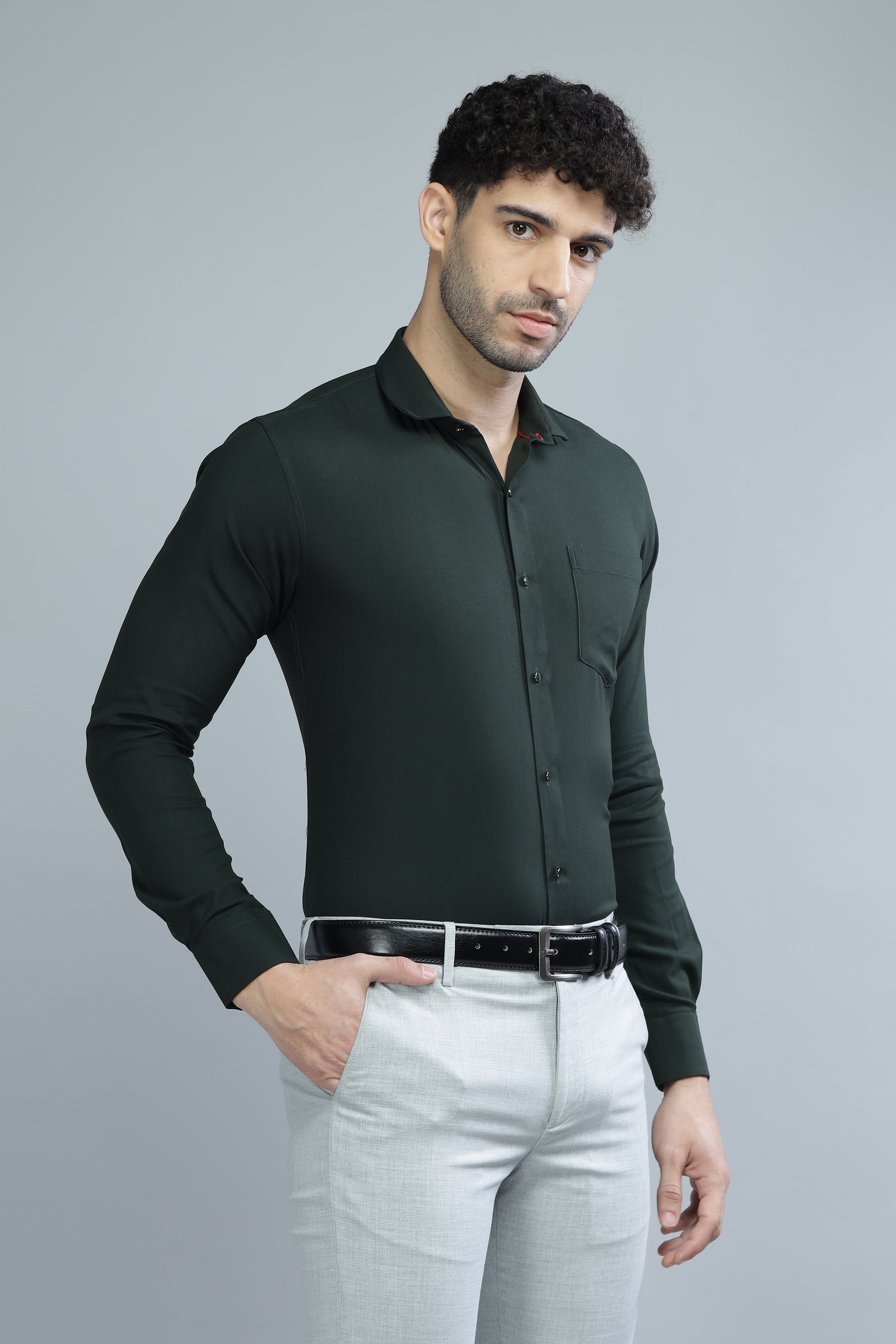 Chagrin Dark Green Shirt