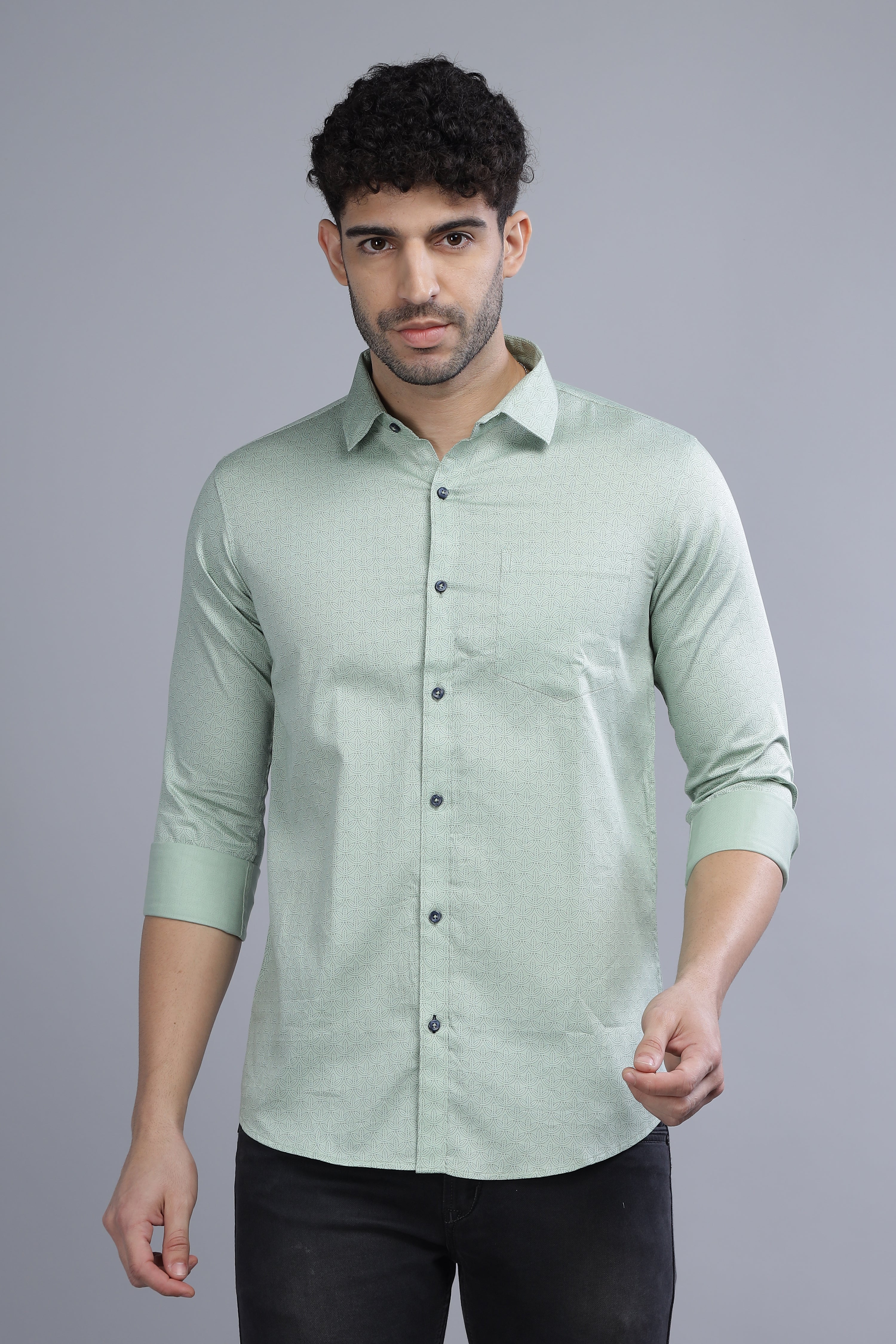 Inborn Green Shirt