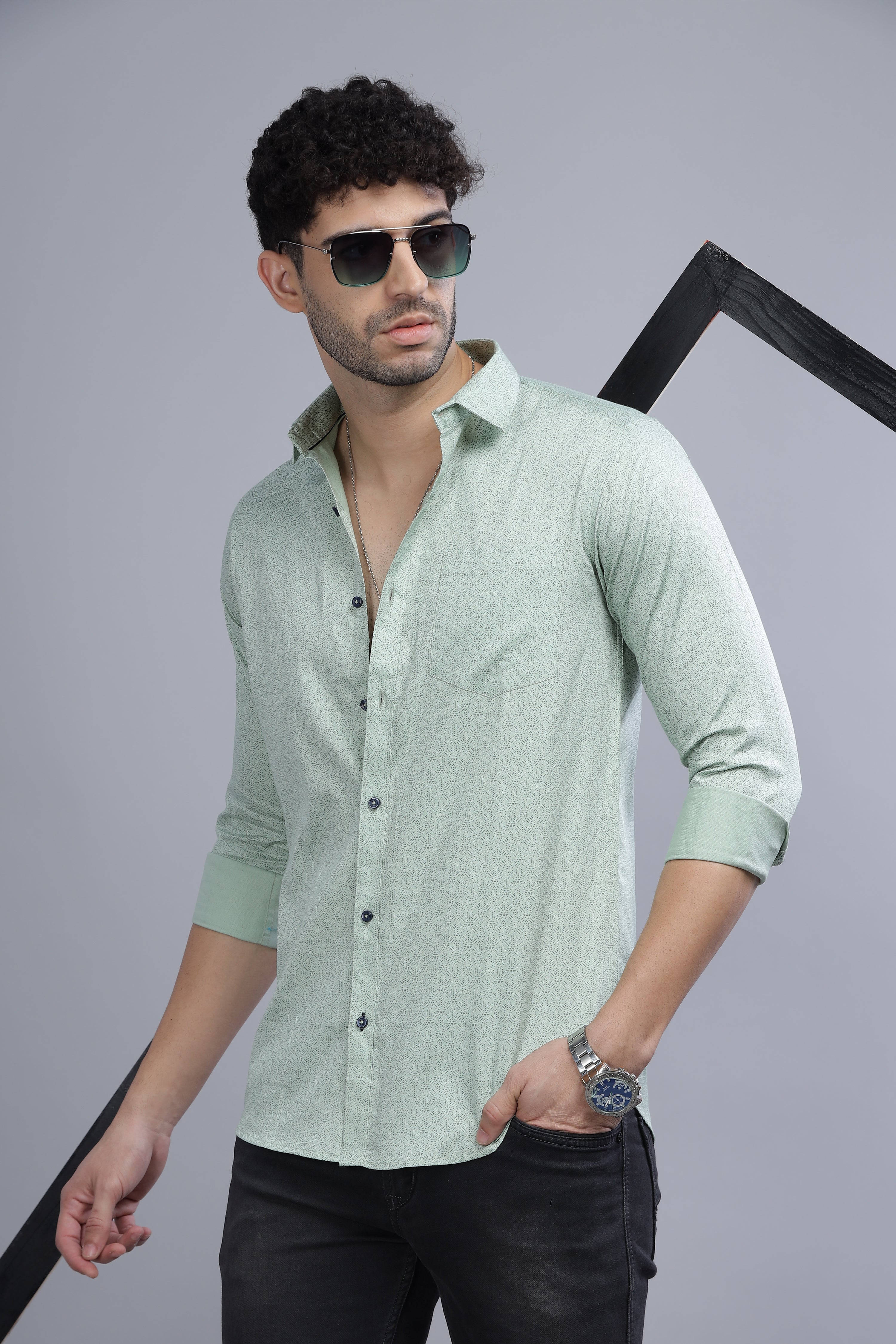 Inborn Green Shirt