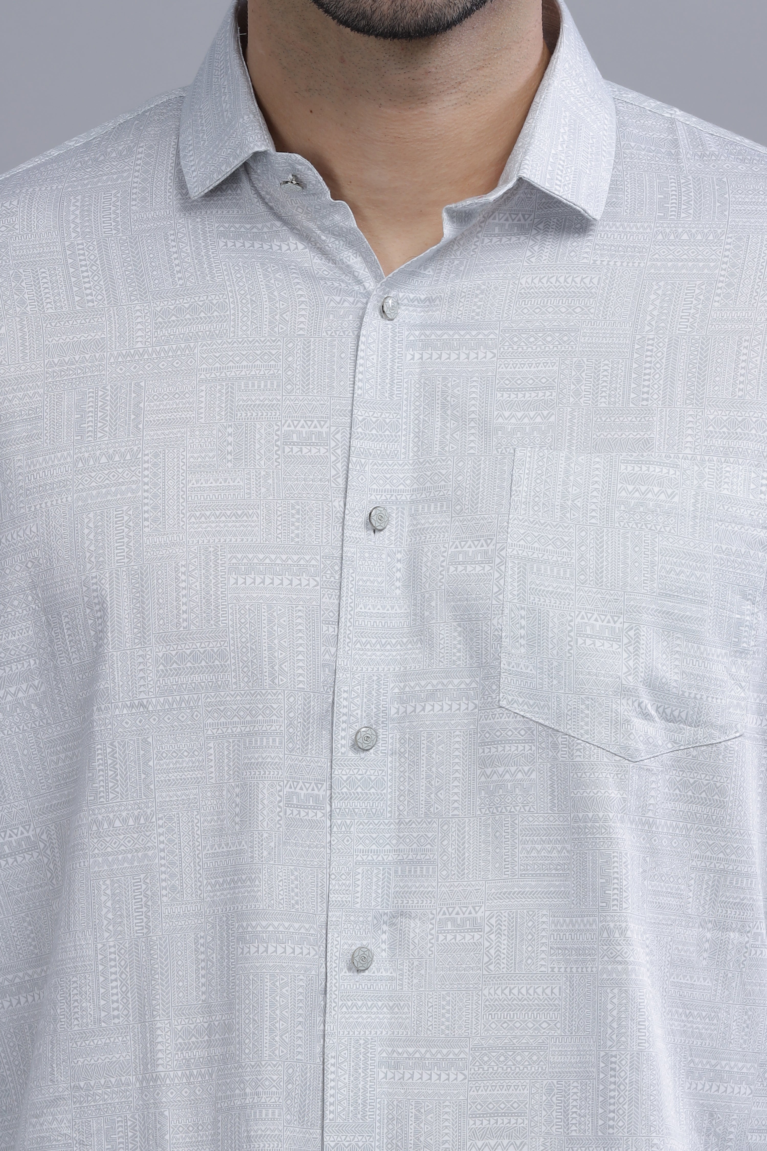 Dynamic Art White Shirt