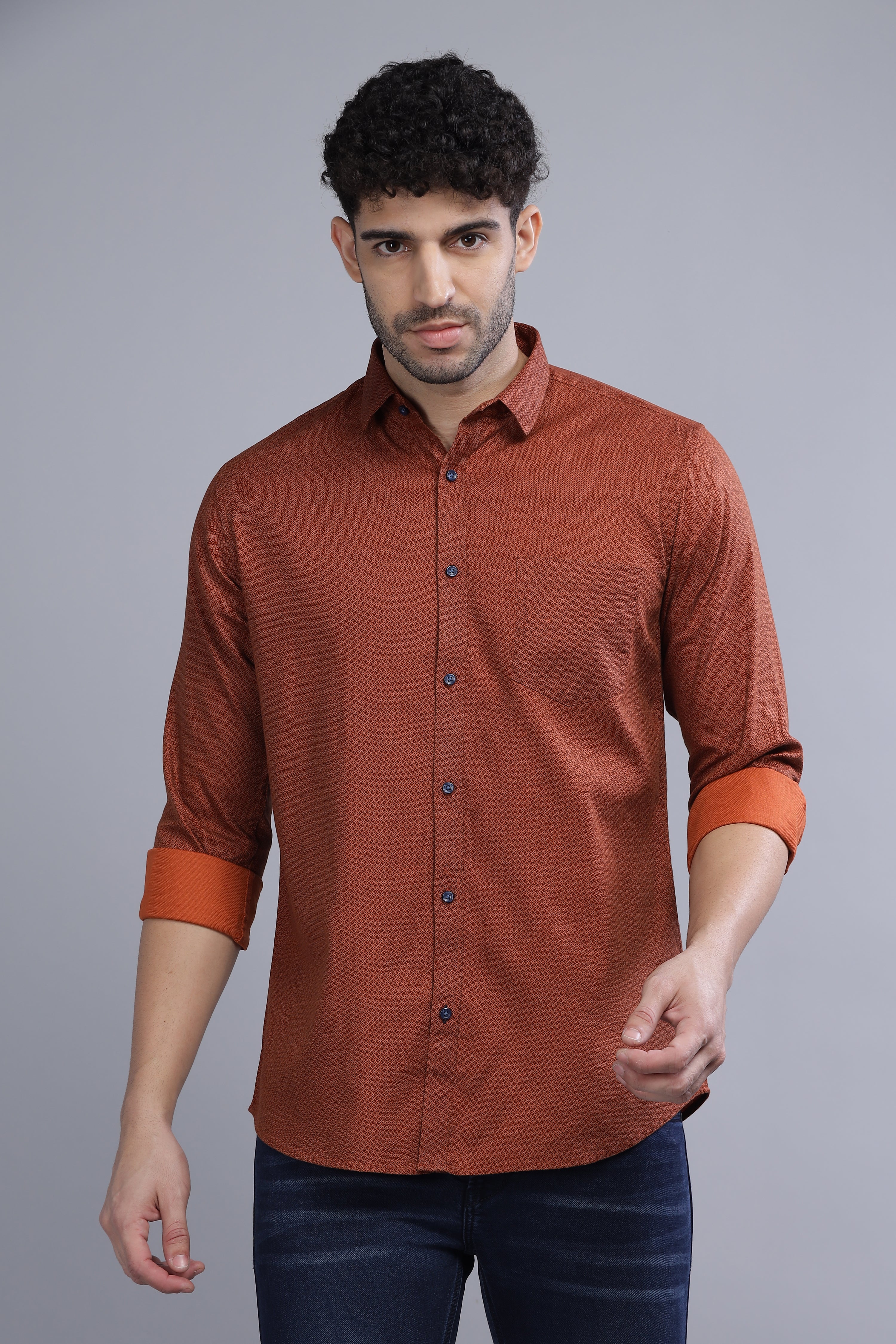 Pixels Maroon Shirt