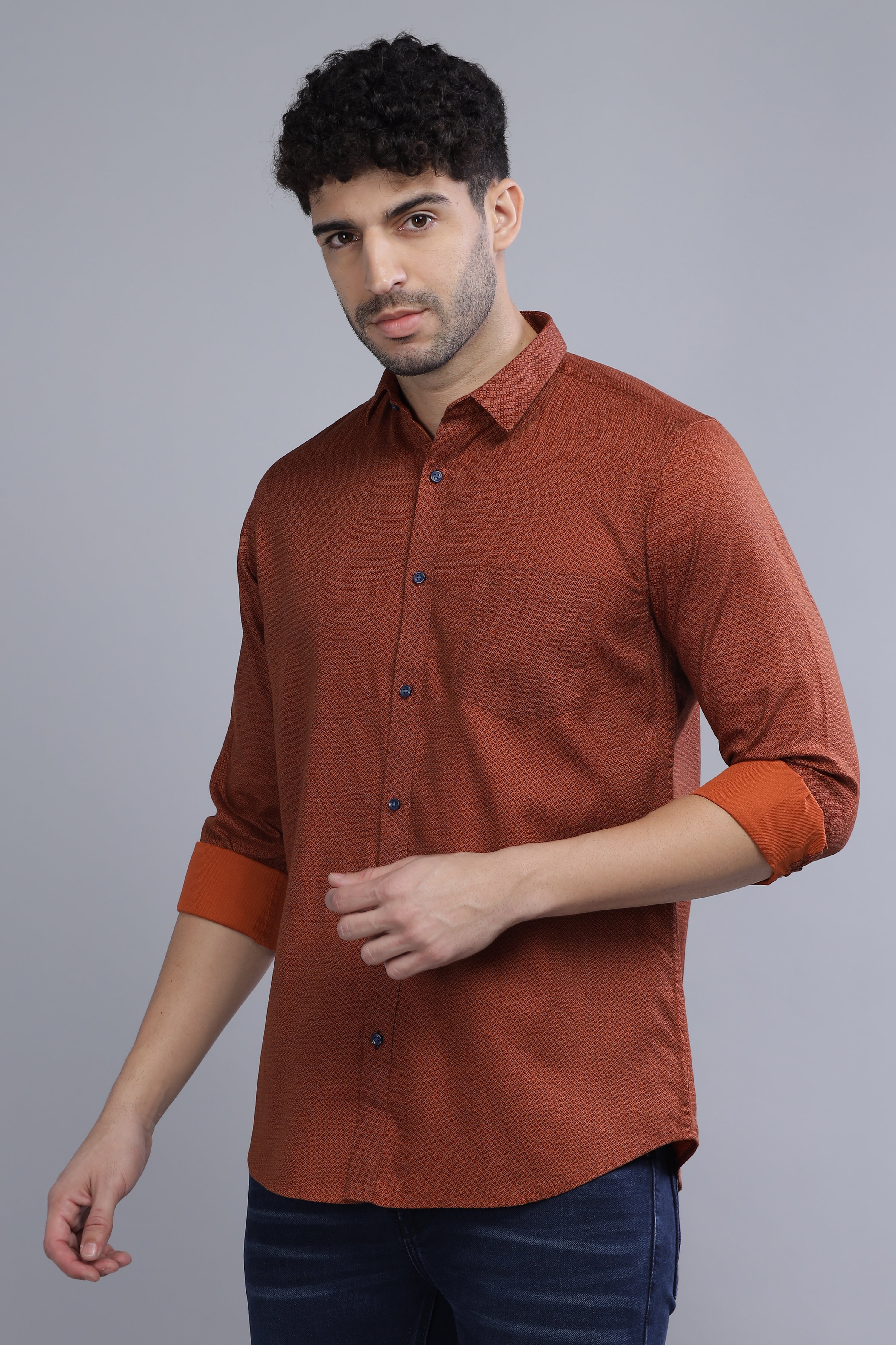 Pixels Maroon Shirt