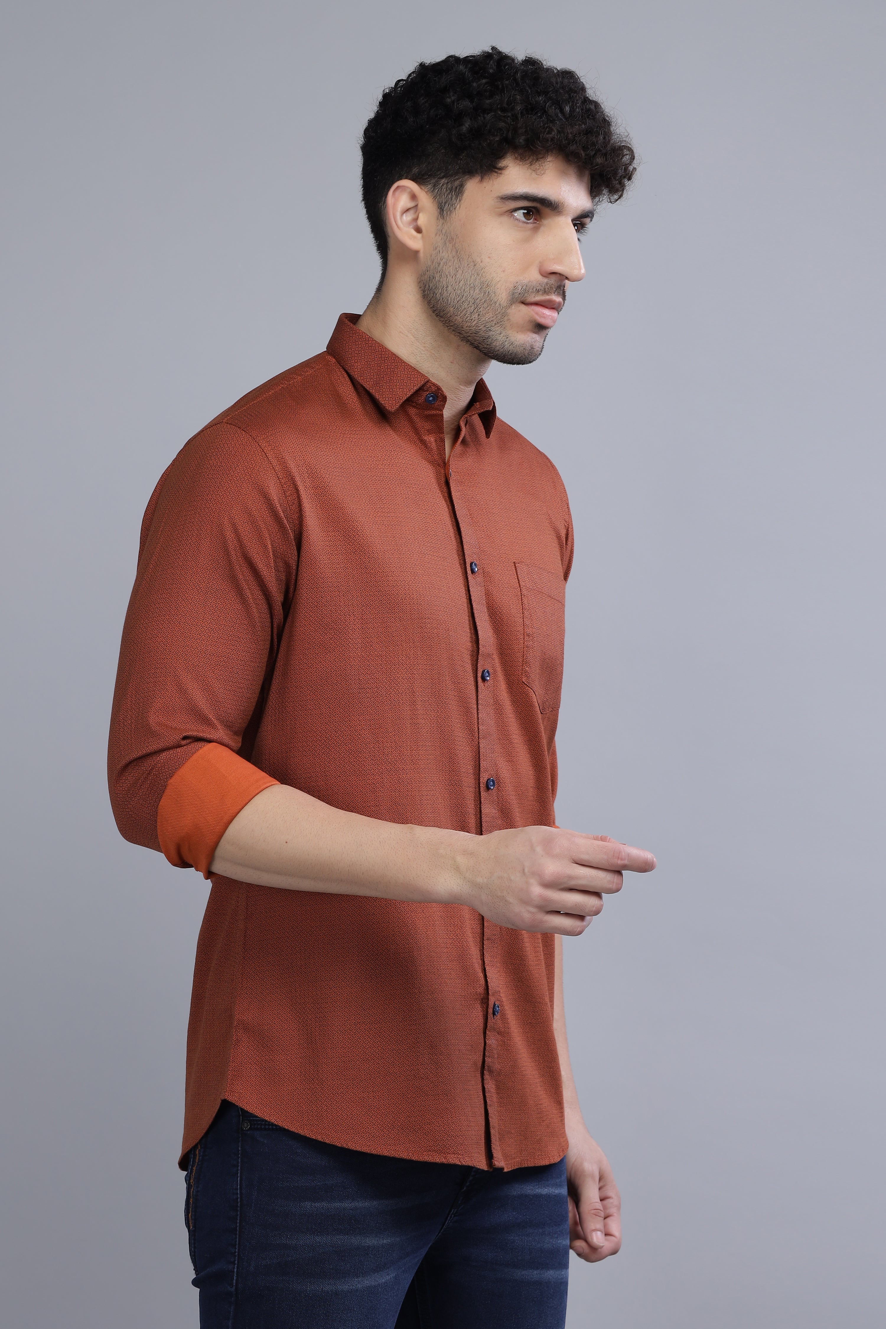 Pixels Maroon Shirt