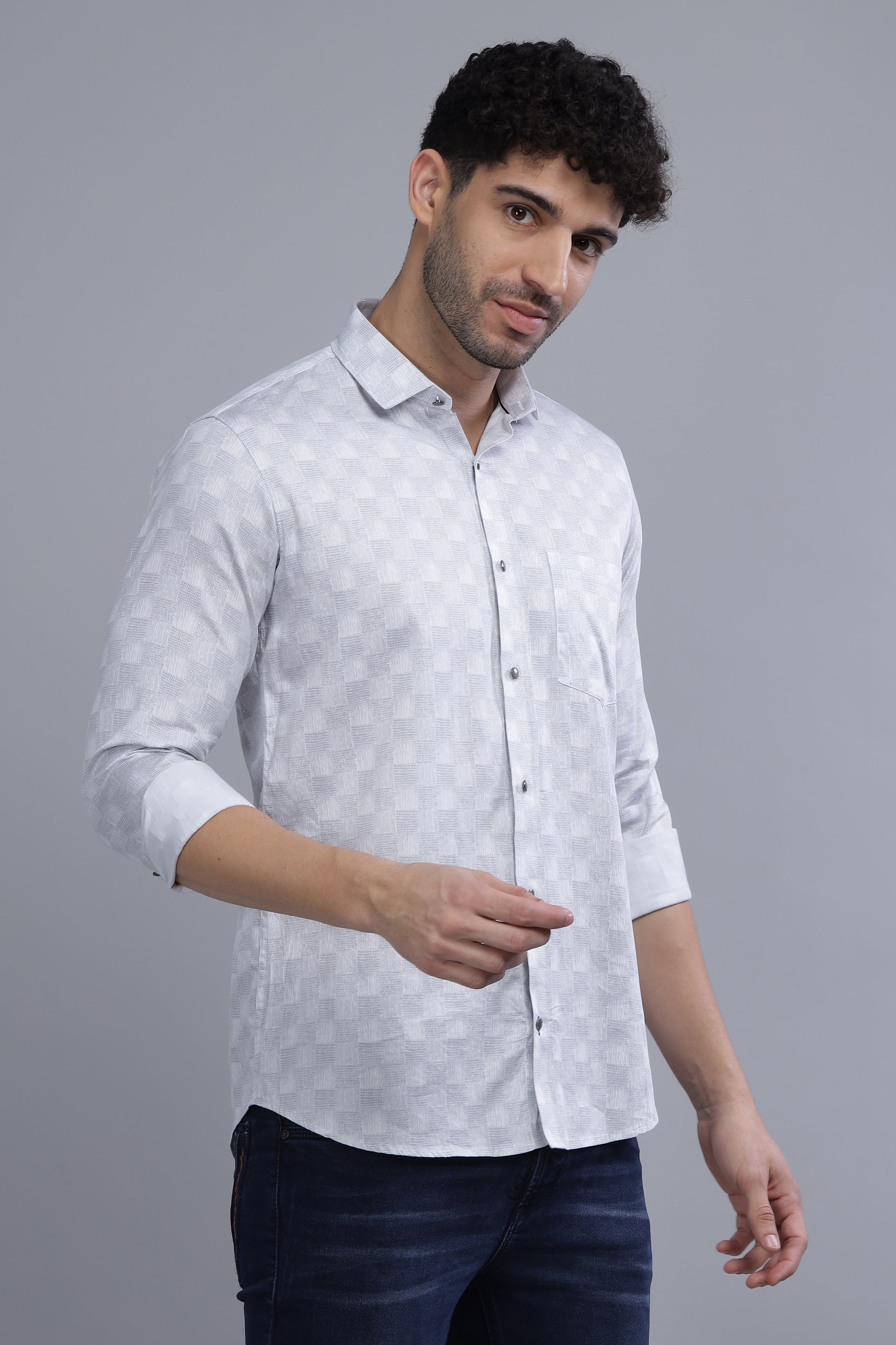 Heritage Paisley White Shirt