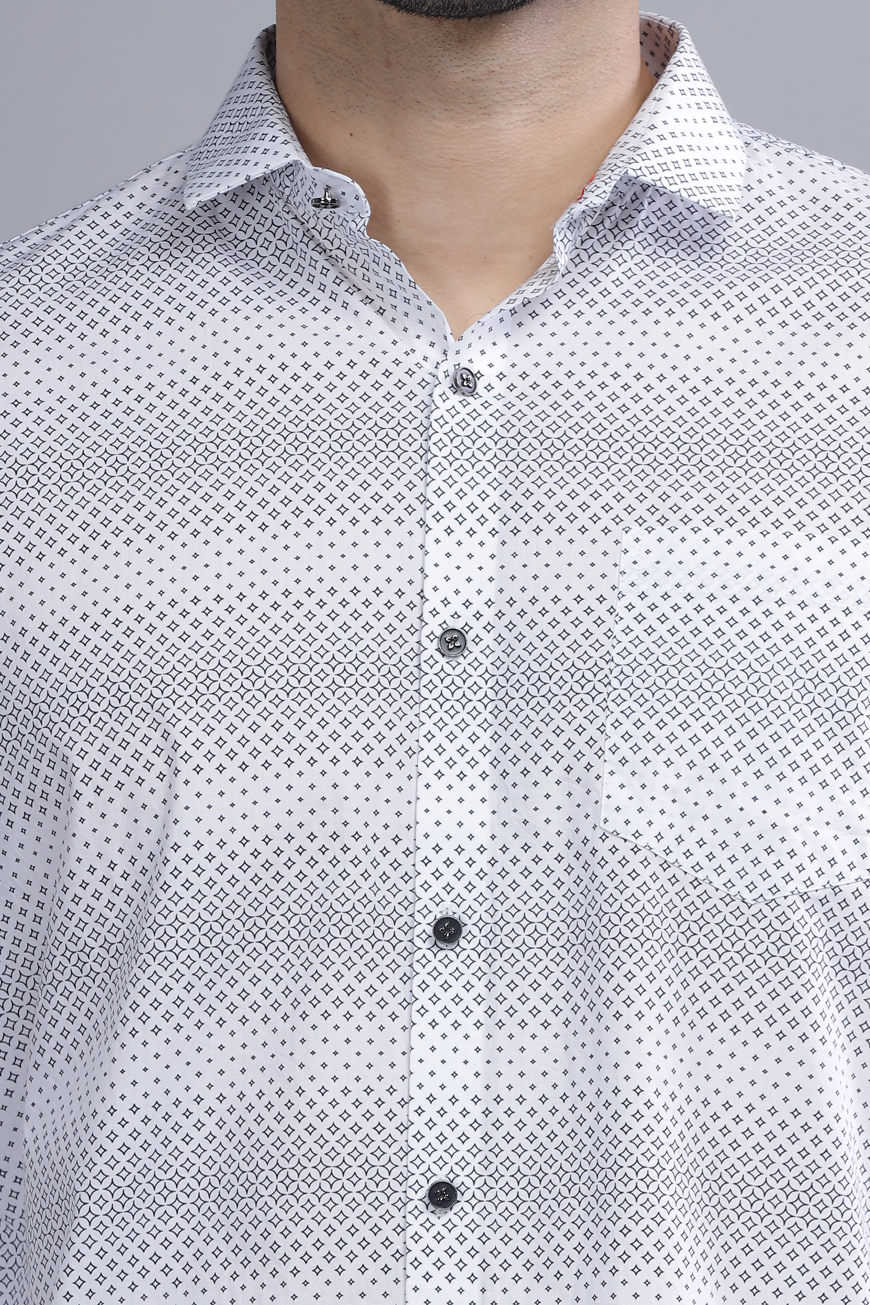 Full Sleeves Regular Printed Shirt