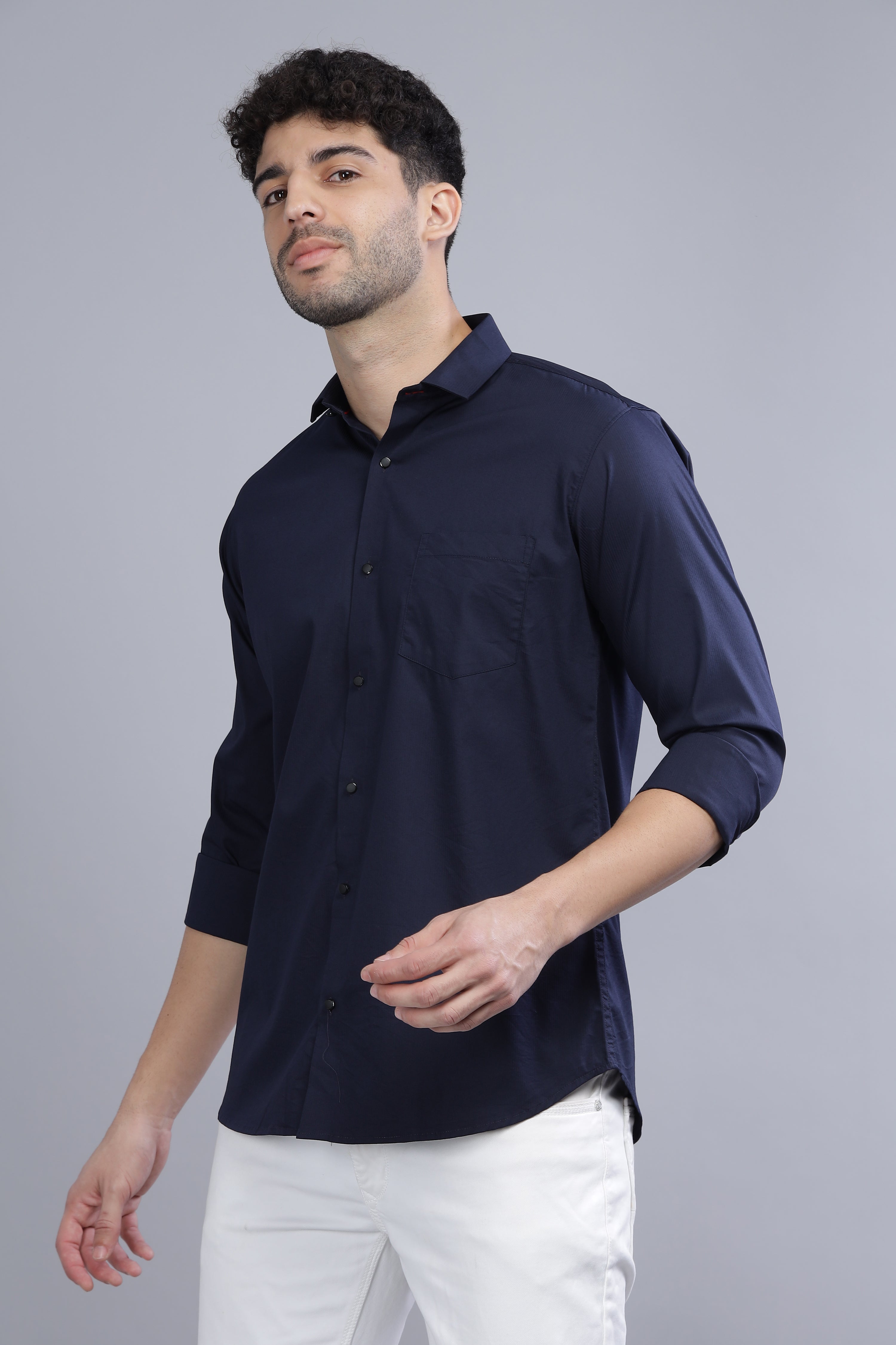 Breeze Navy Blue Shirt