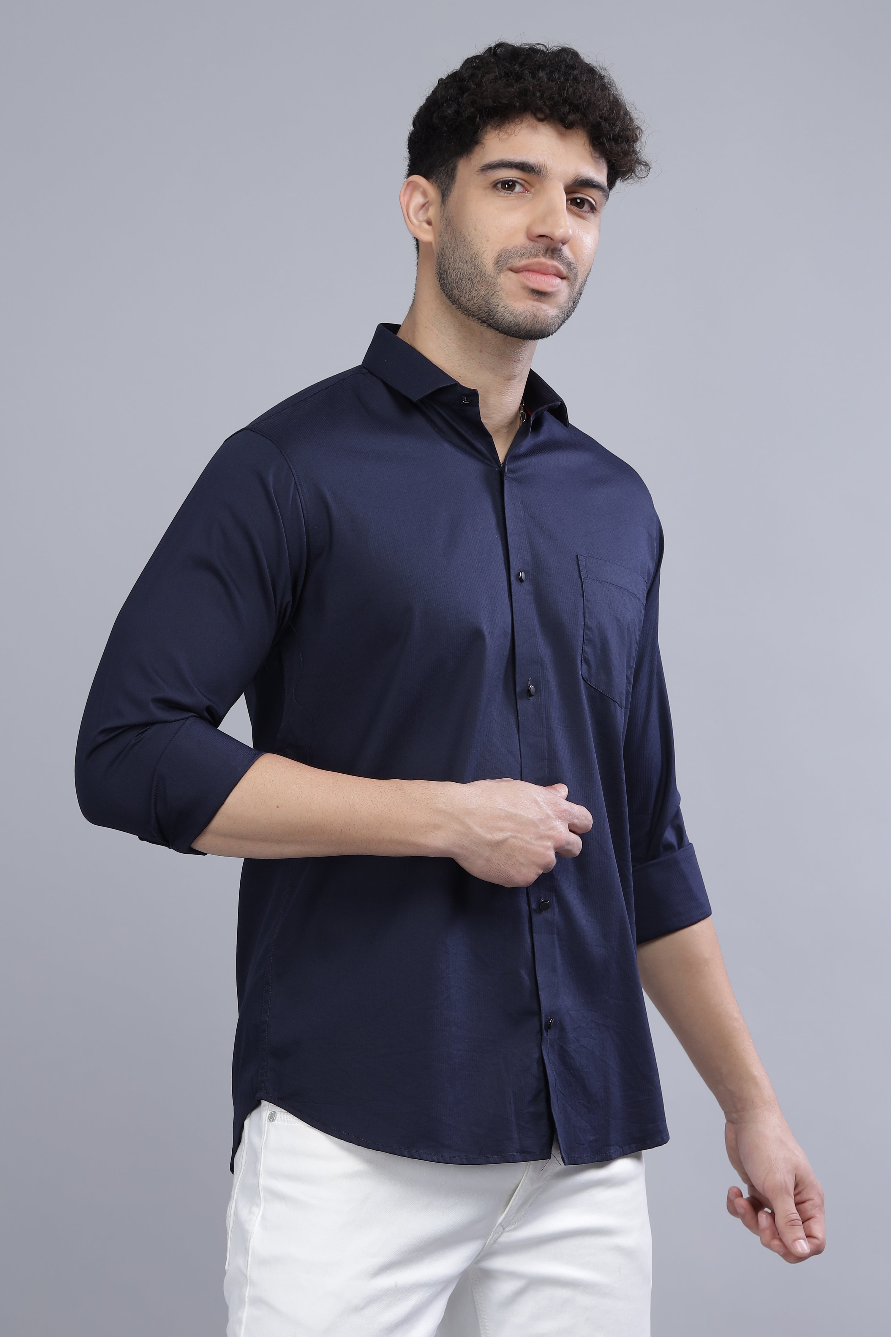 Breeze Navy Blue Shirt