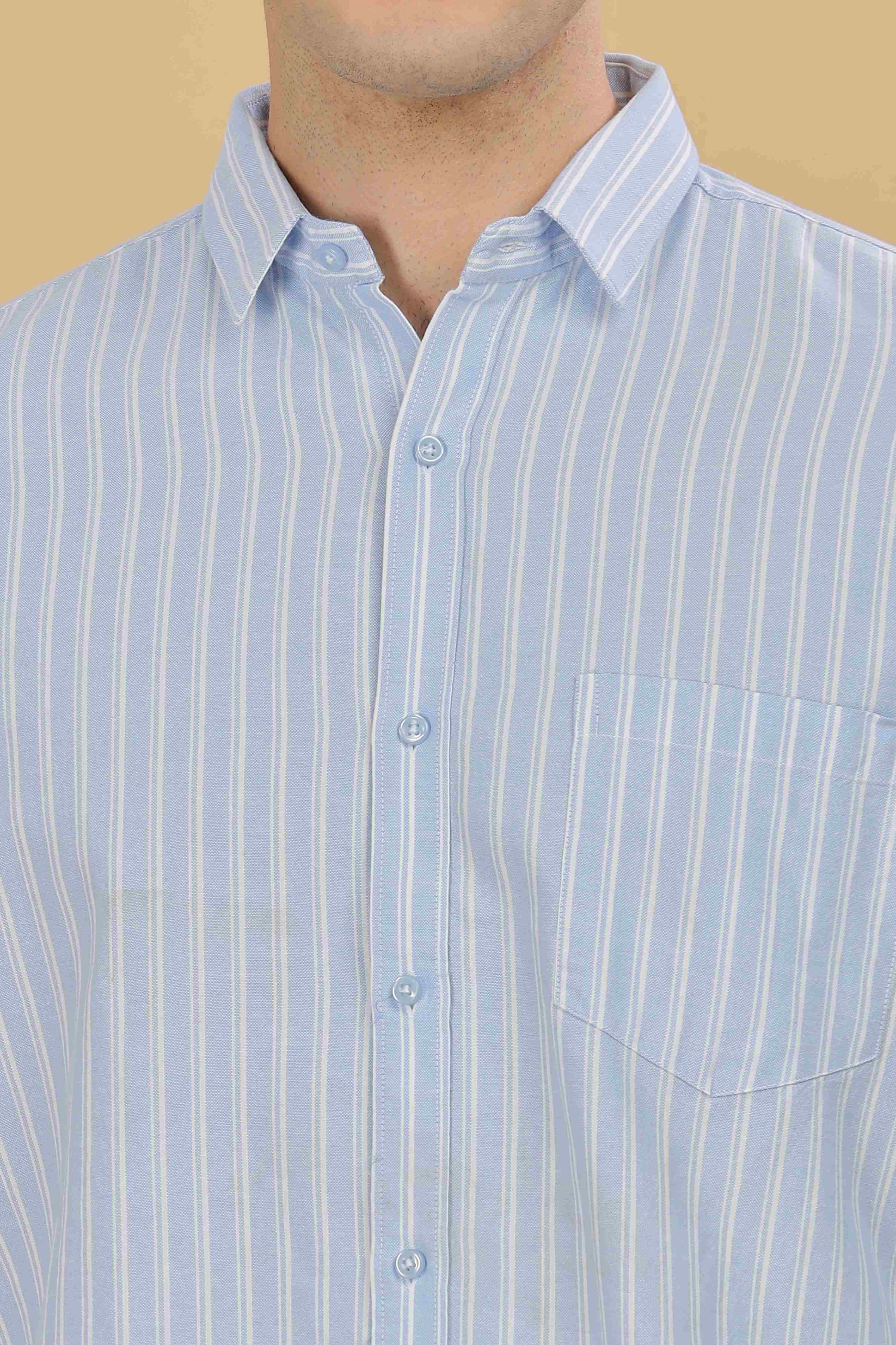 Men's Formal Stripes Shirt