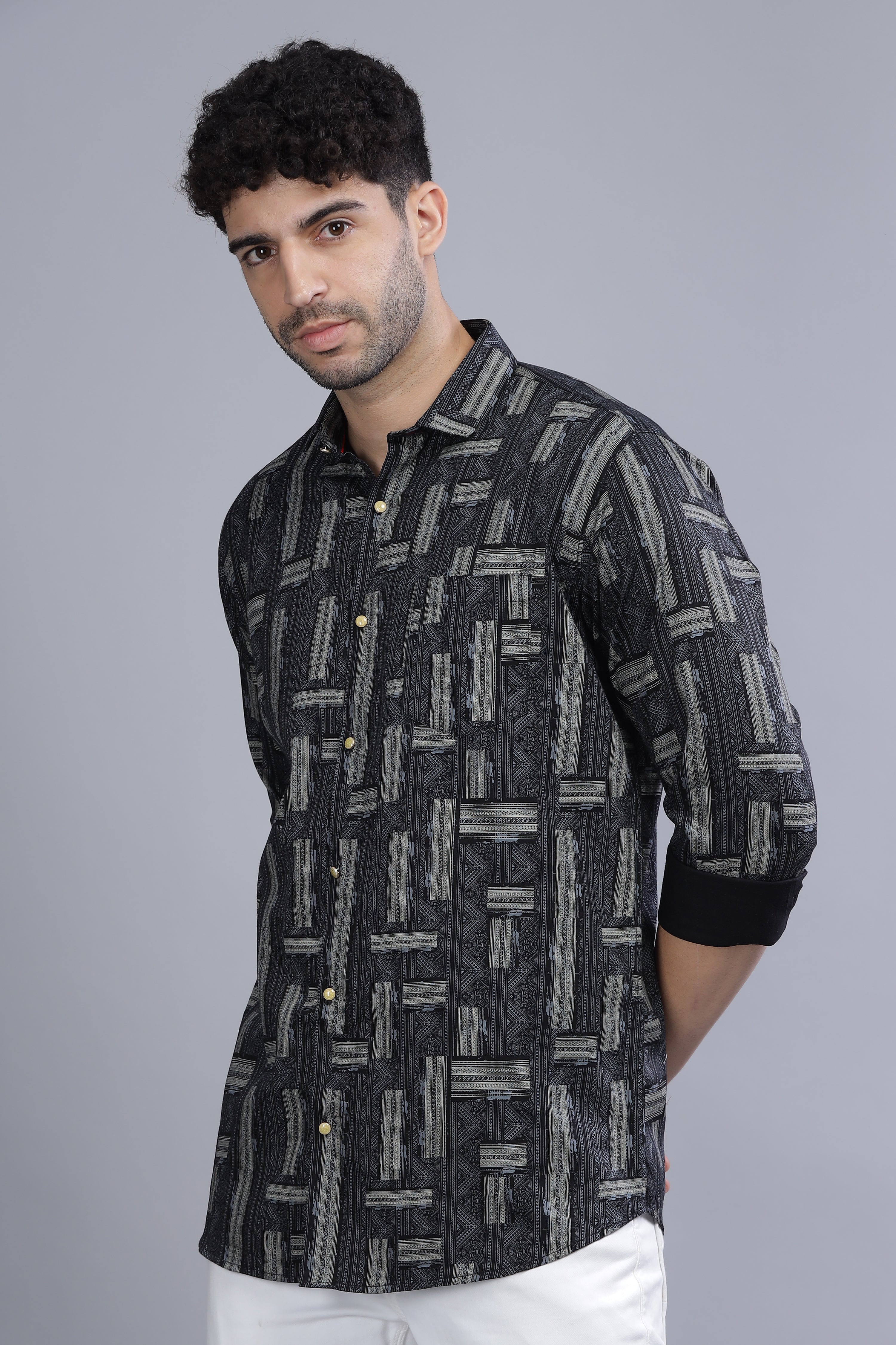 Kolam Black Shirt