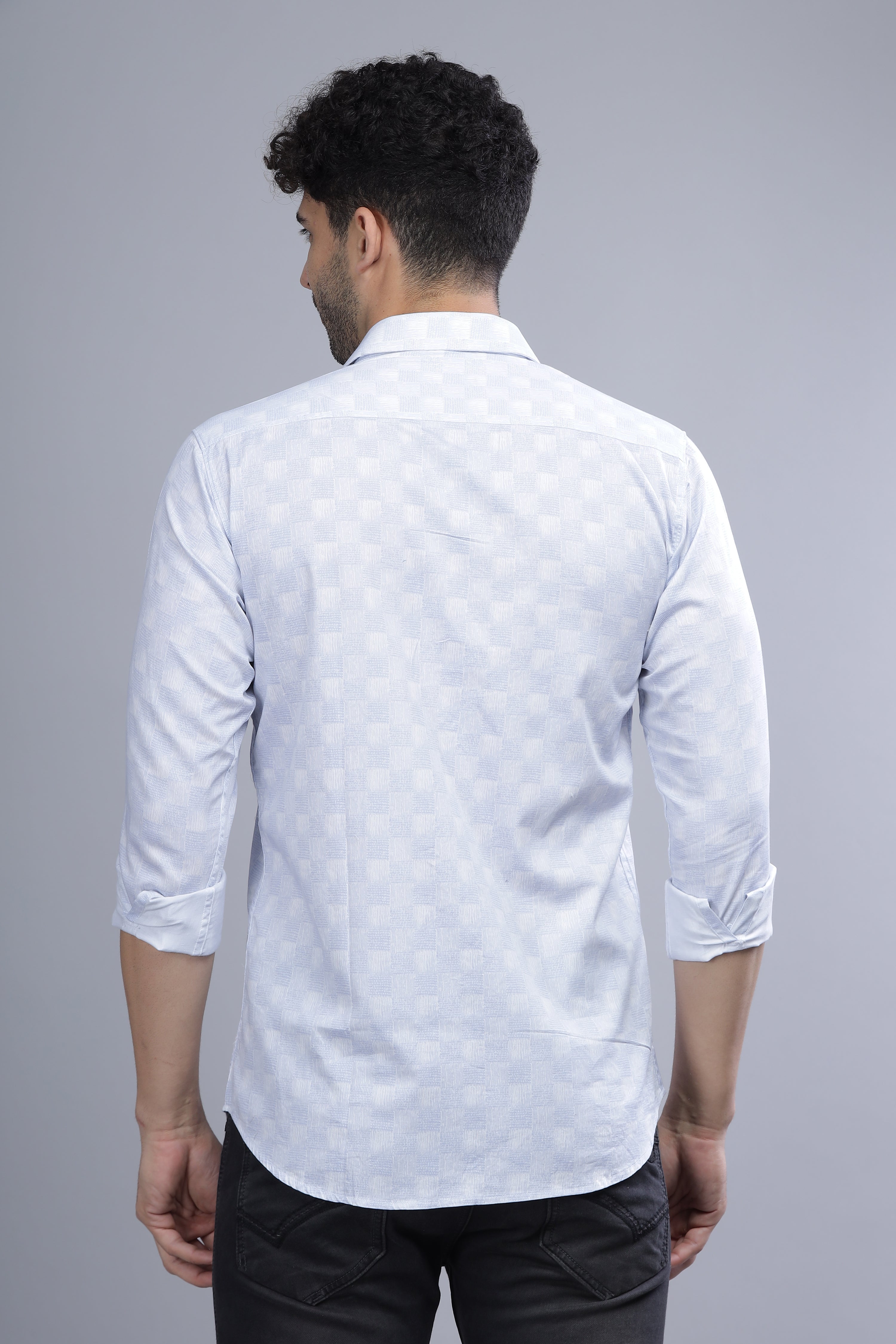 Heritage Paisley Sky Blue Shirt