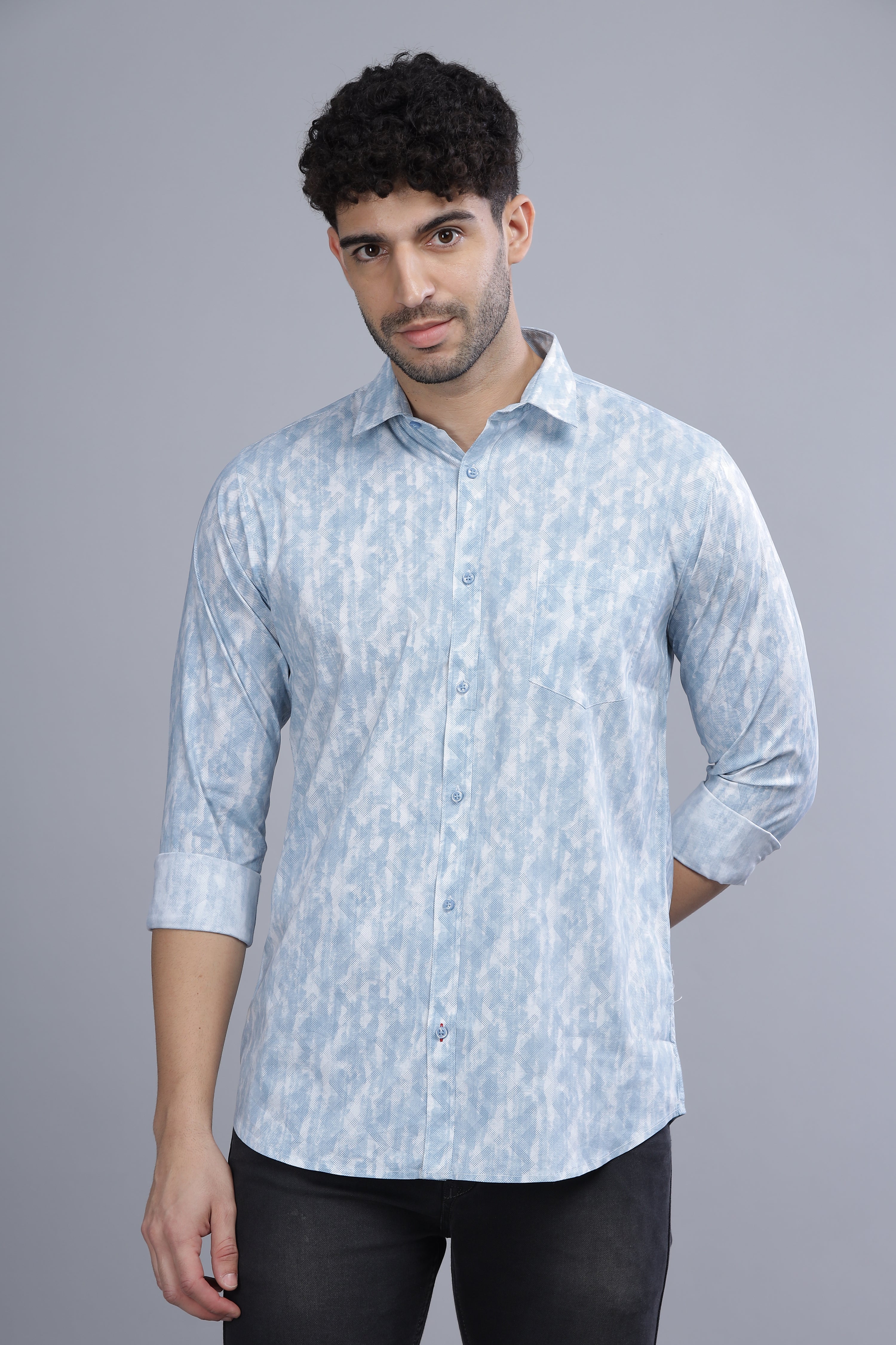 Aeztec Blue Shirt