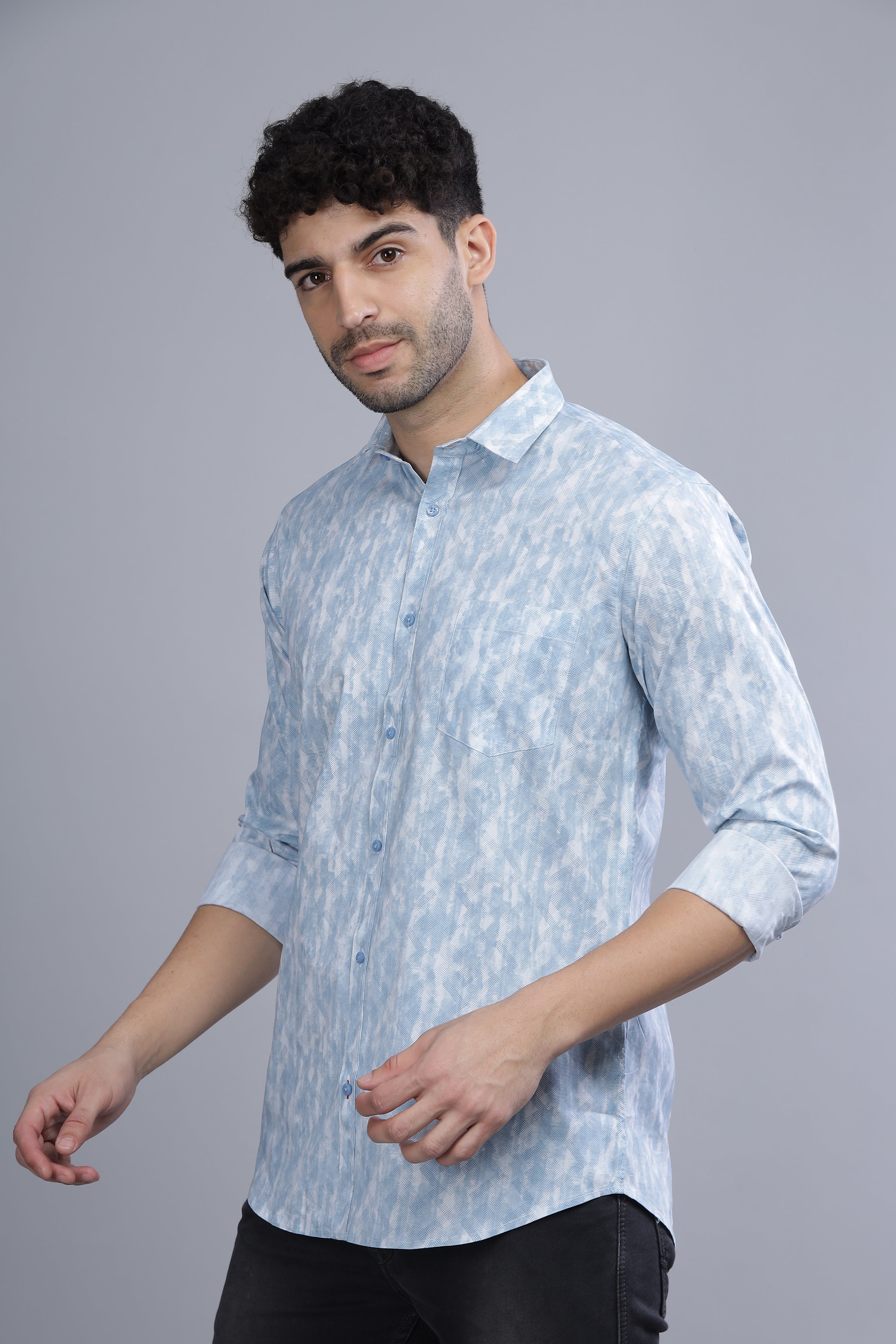 Aeztec Blue Shirt