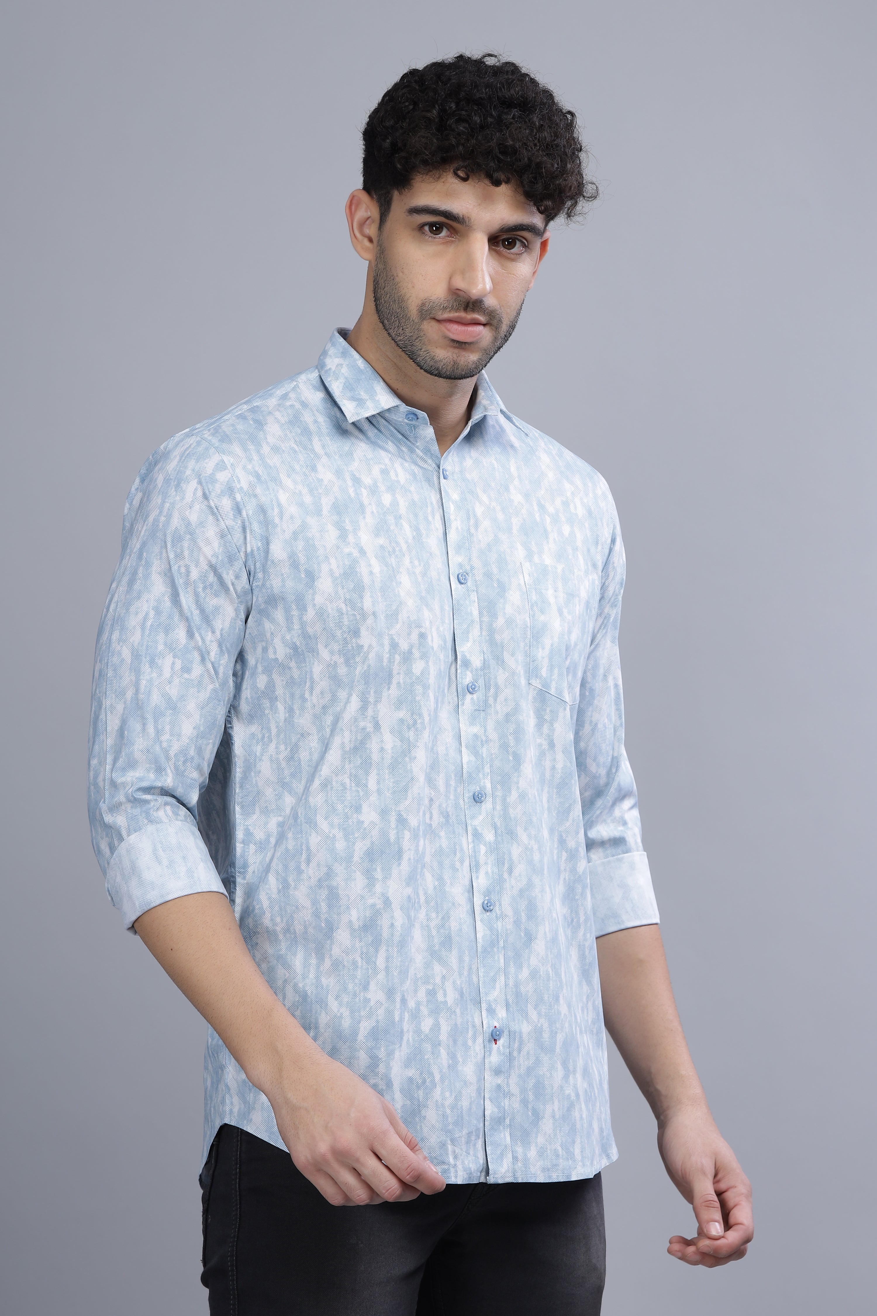 Aeztec Blue Shirt