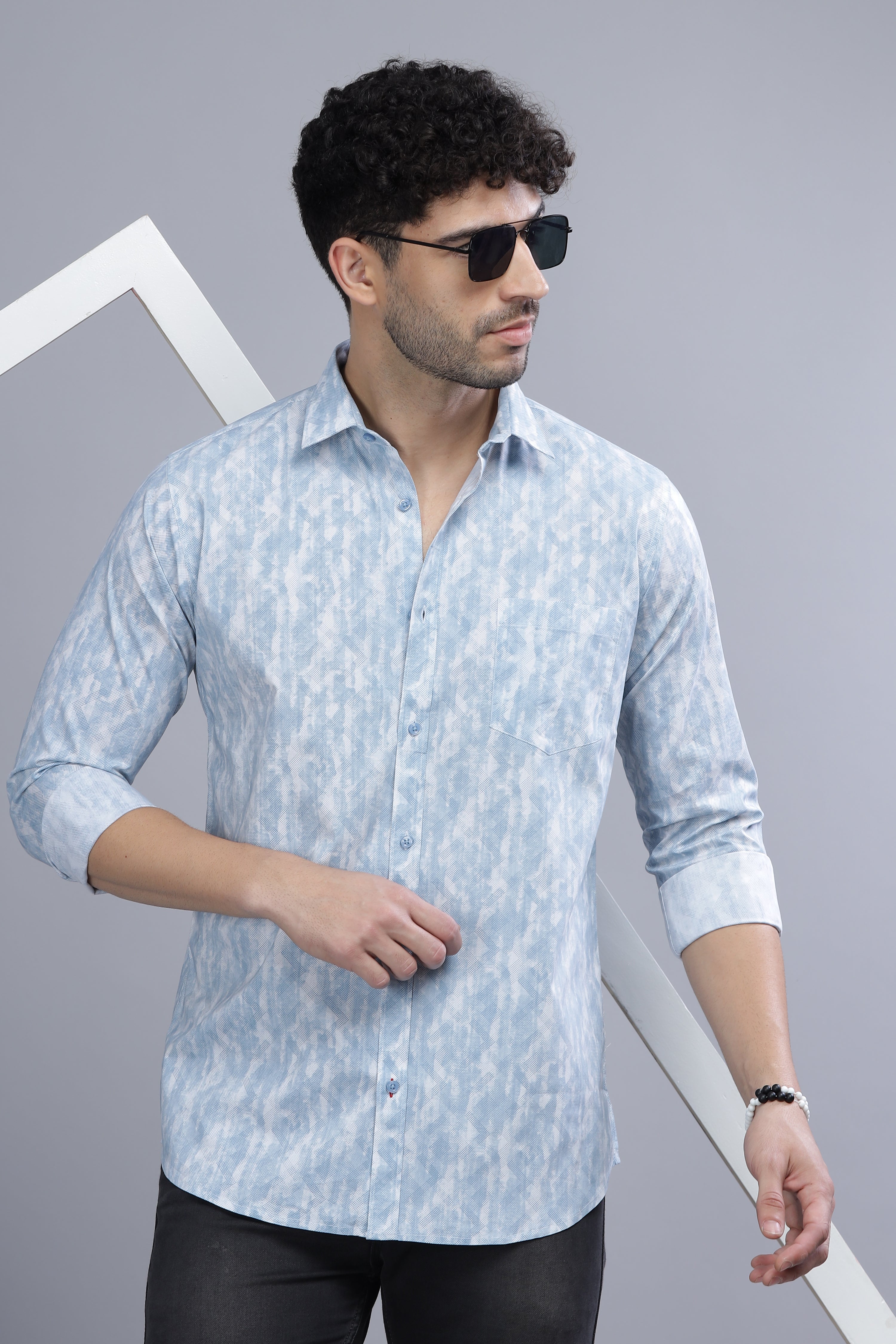 Aeztec Blue Shirt