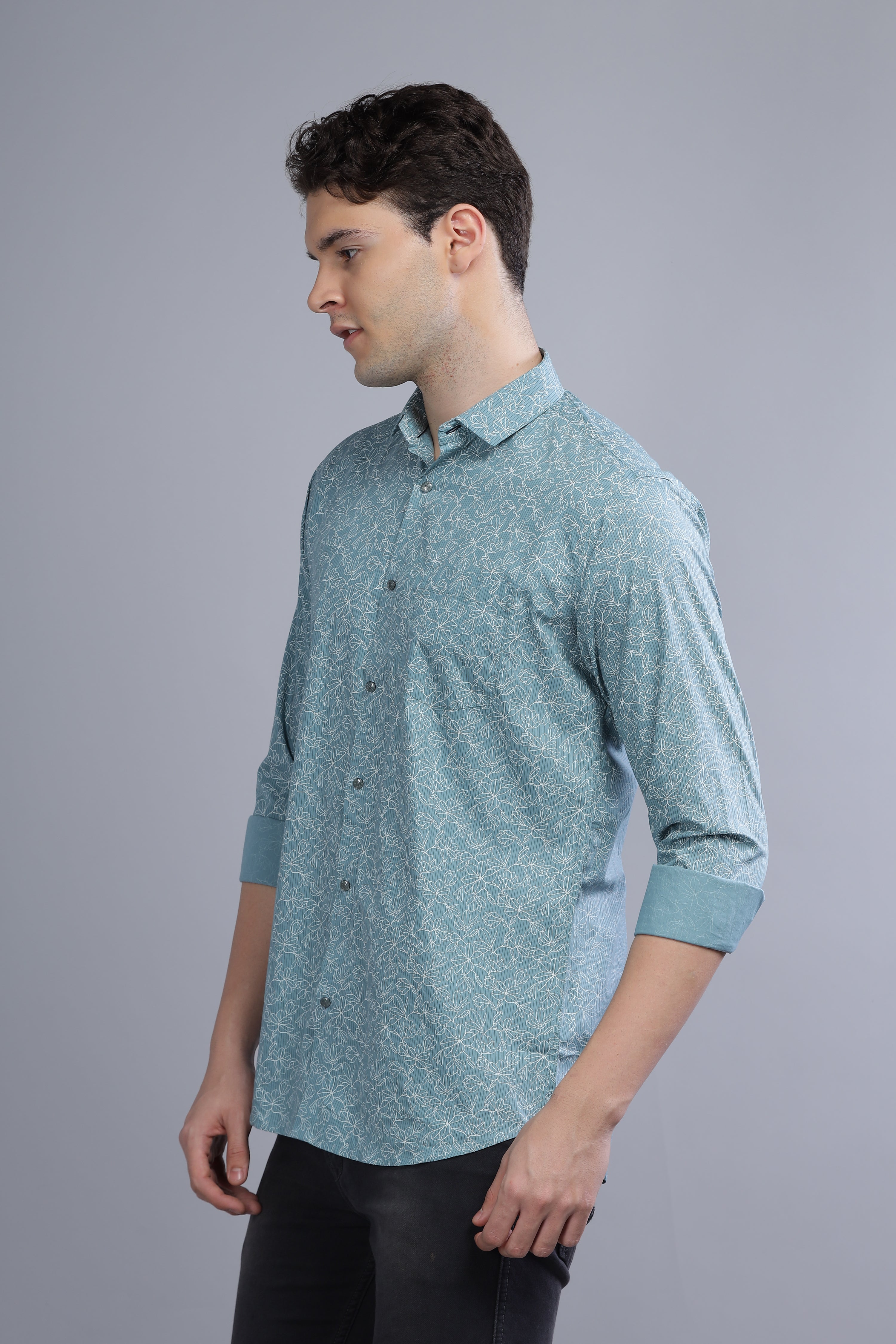 Cypress Paisley Blue Shirt