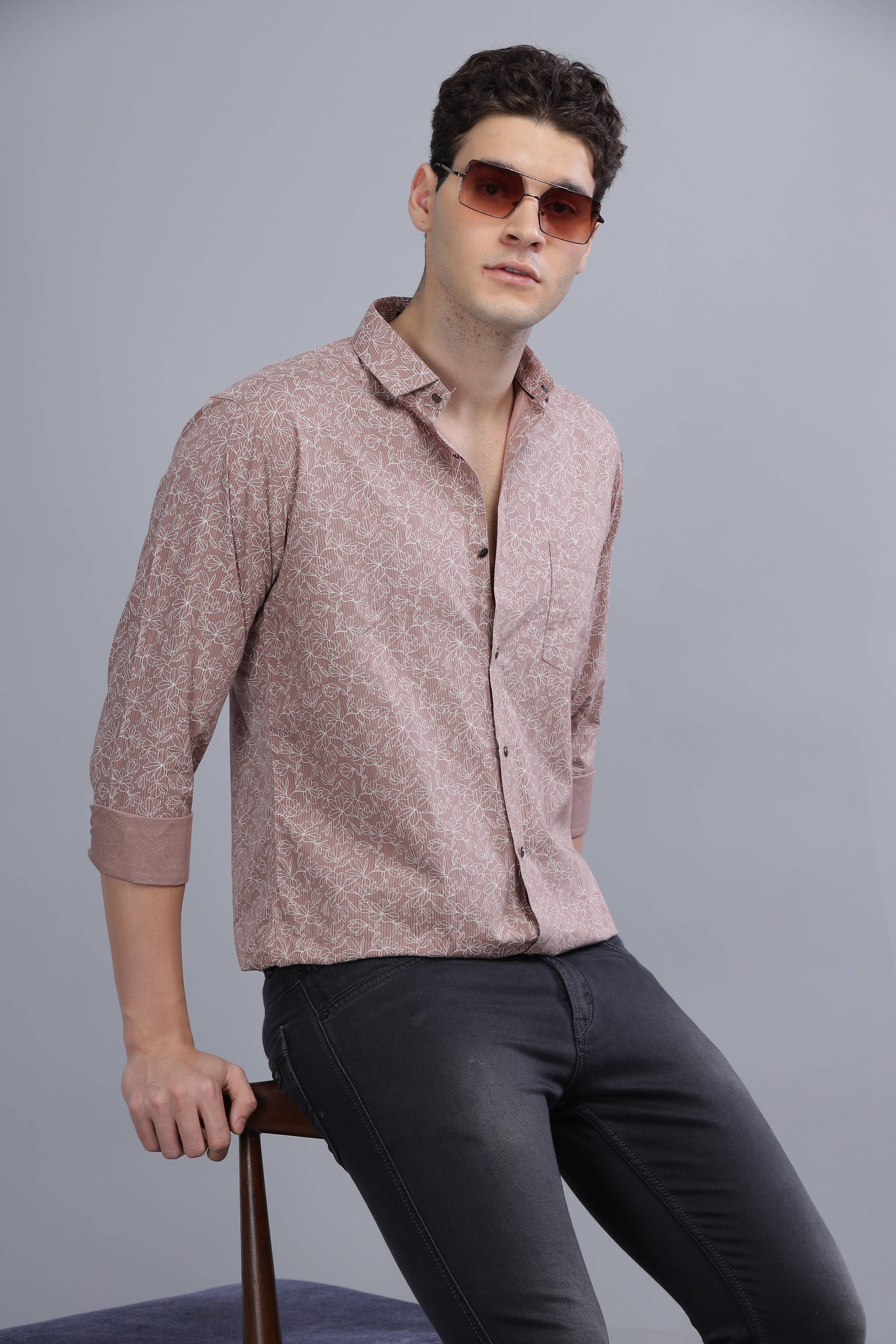 Cypress Paisley Onion Pink Shirt