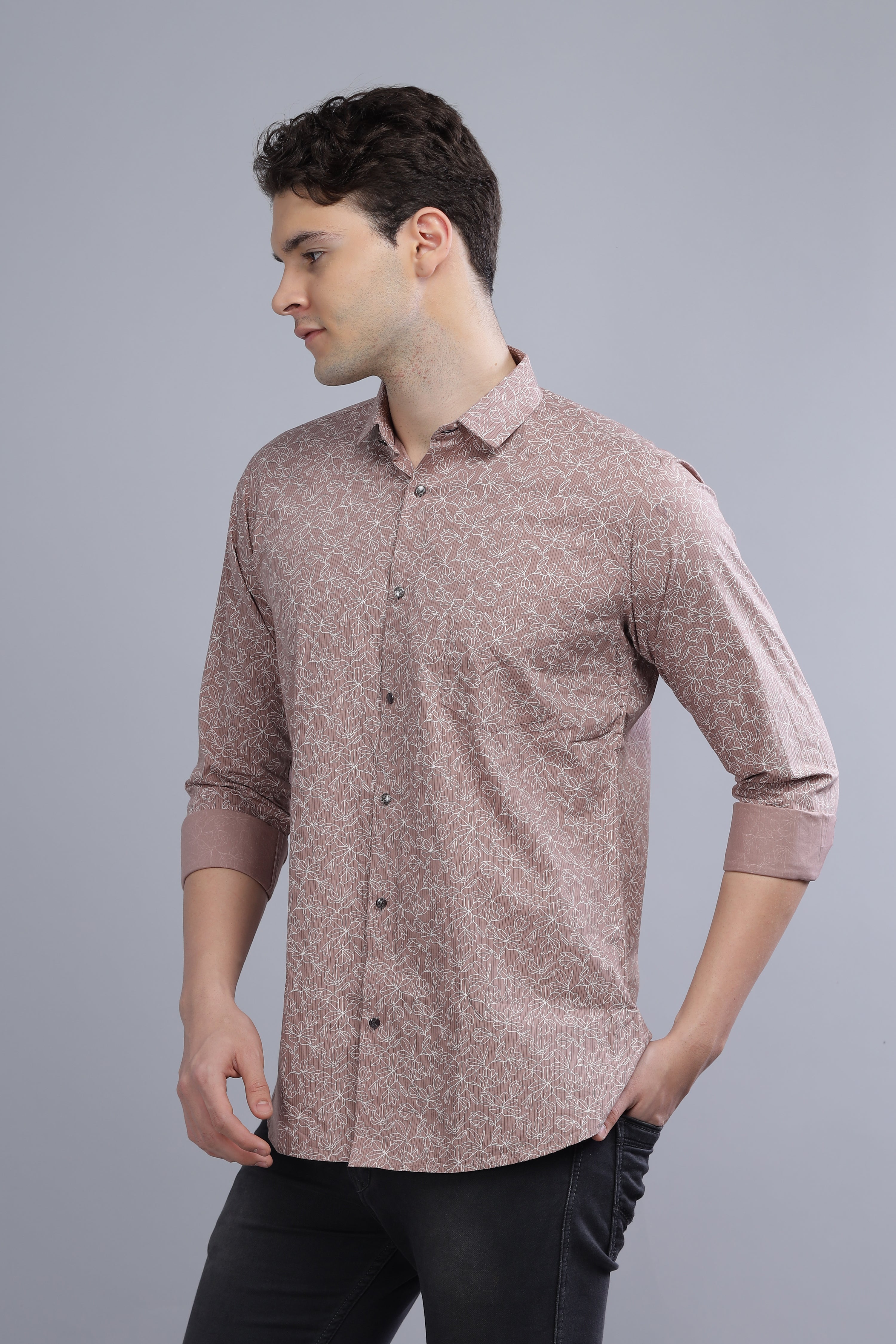 Cypress Paisley Onion Pink Shirt