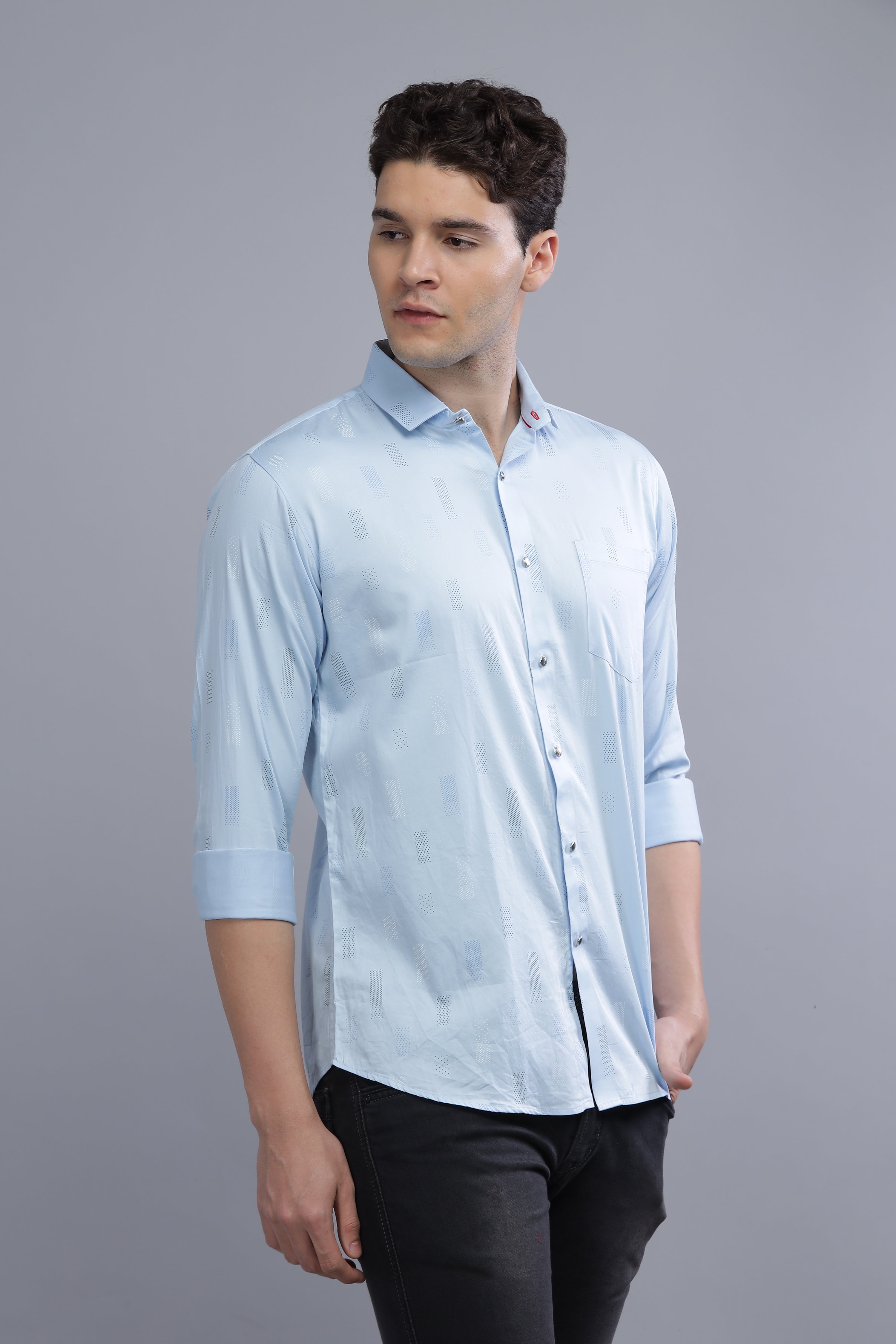 Kolam Blue Shirt