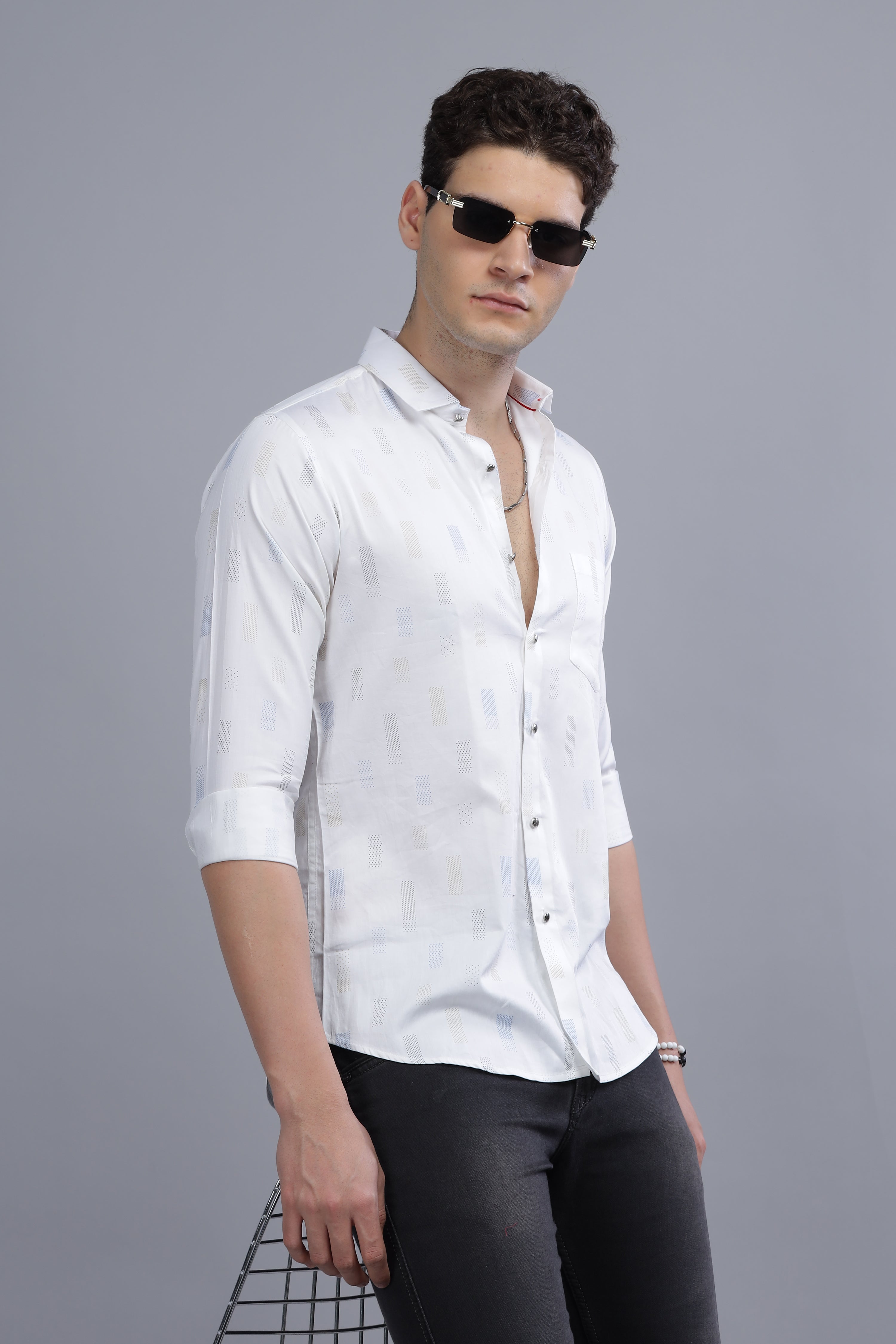 Kolam White Shirt