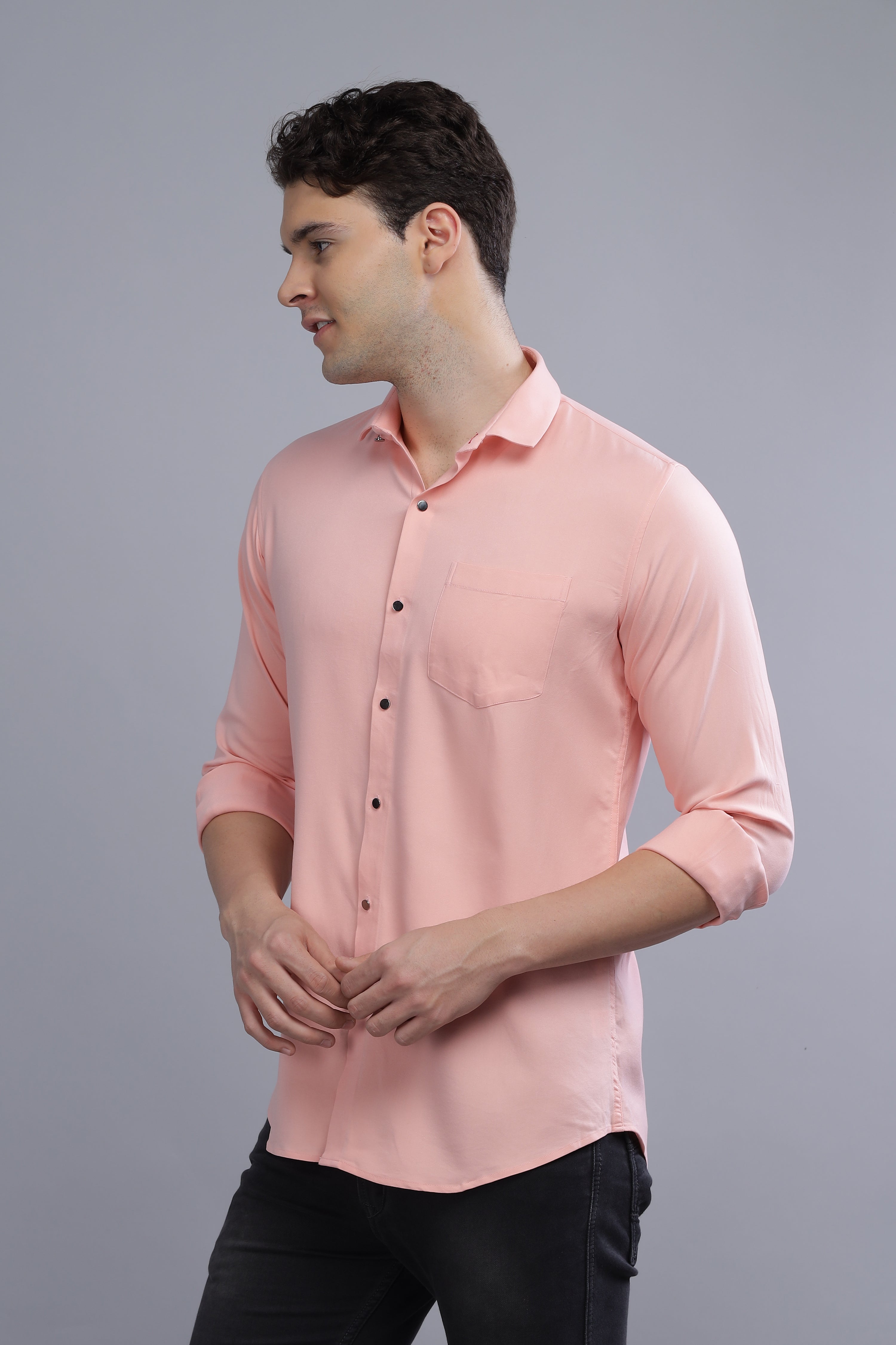 Chagrin Pink Shirt