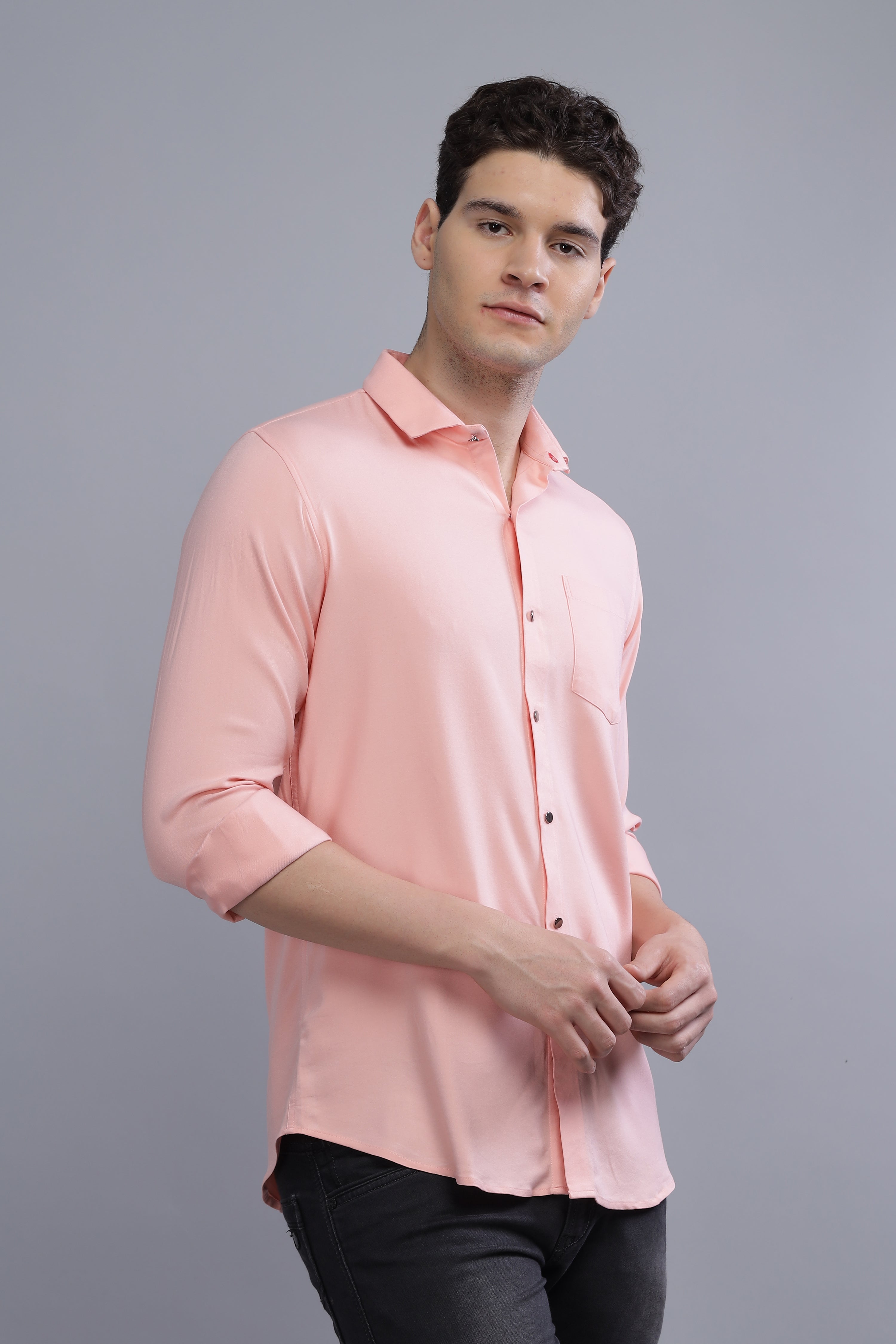 Chagrin Pink Shirt