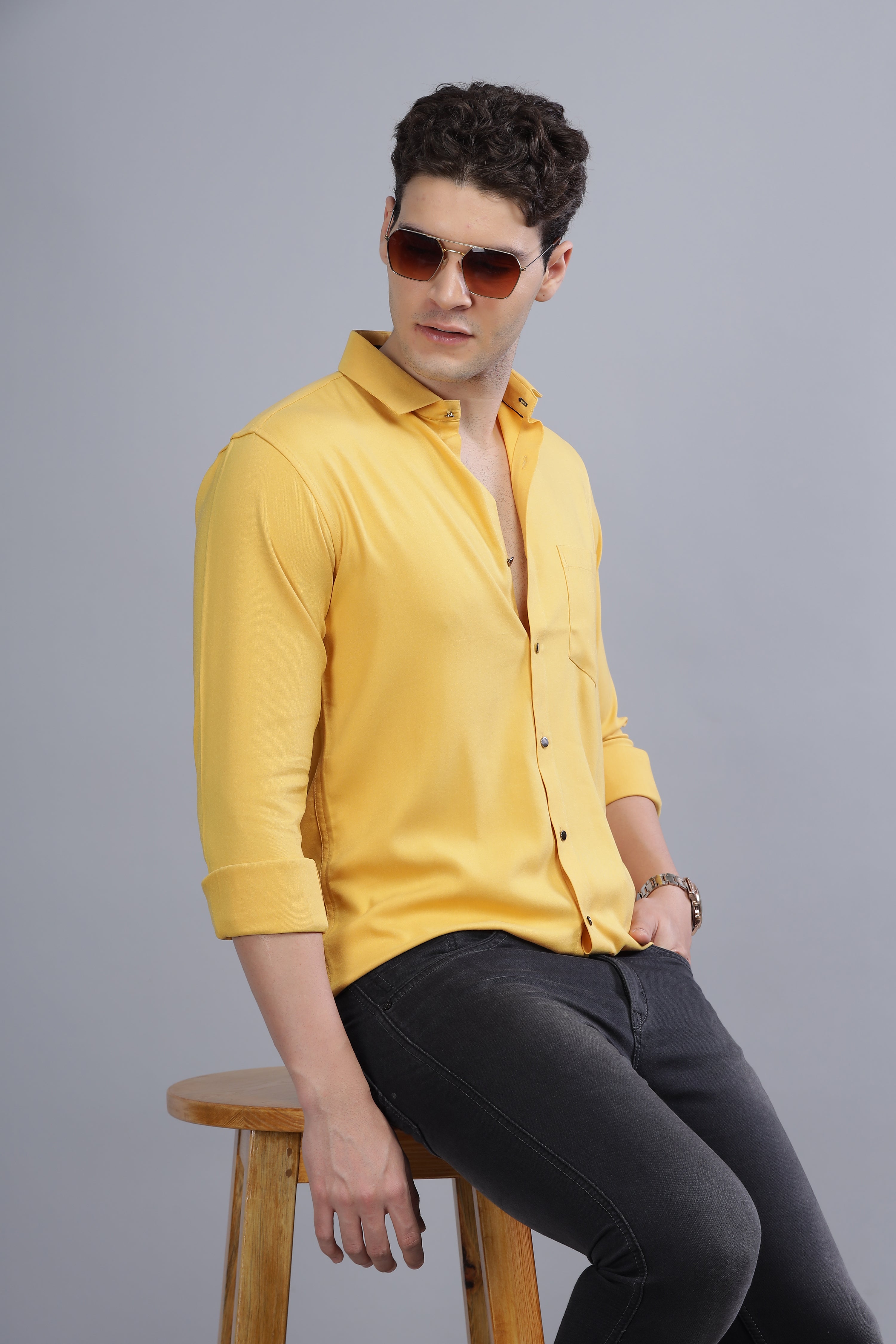 Chagrin Yellow Shirt