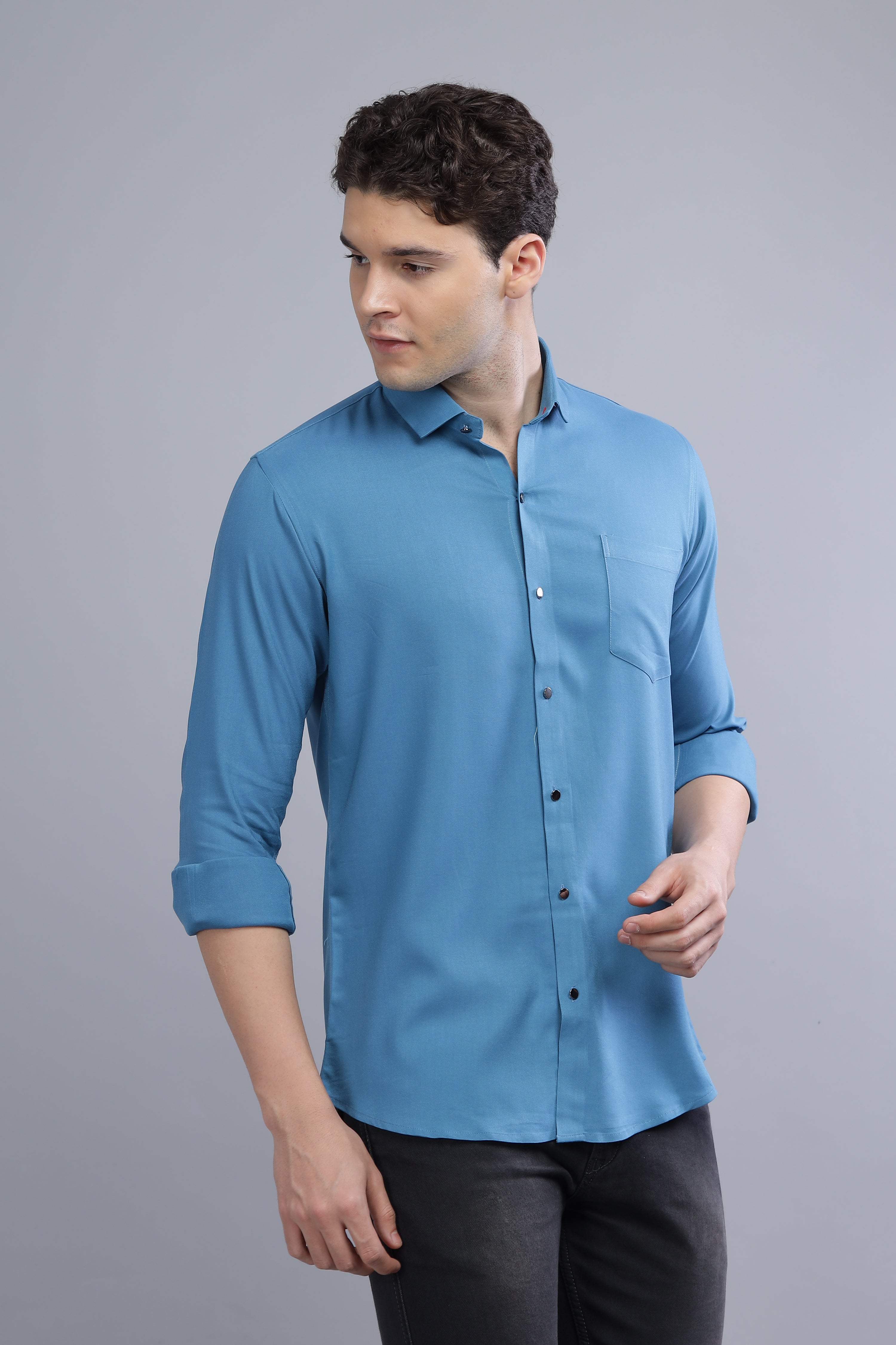 Chagrin Blue Shirt