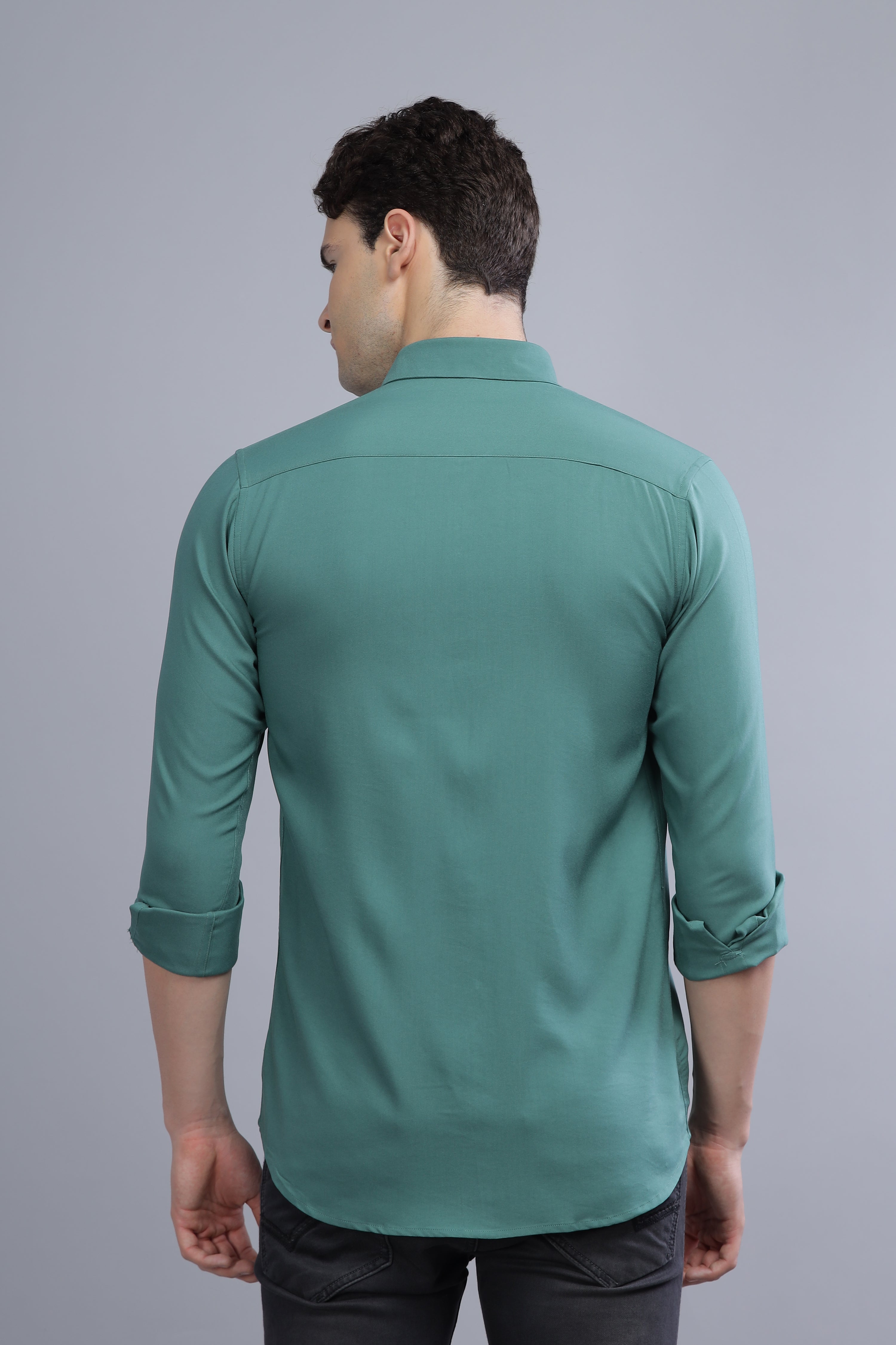 Chagrin Green Shirt