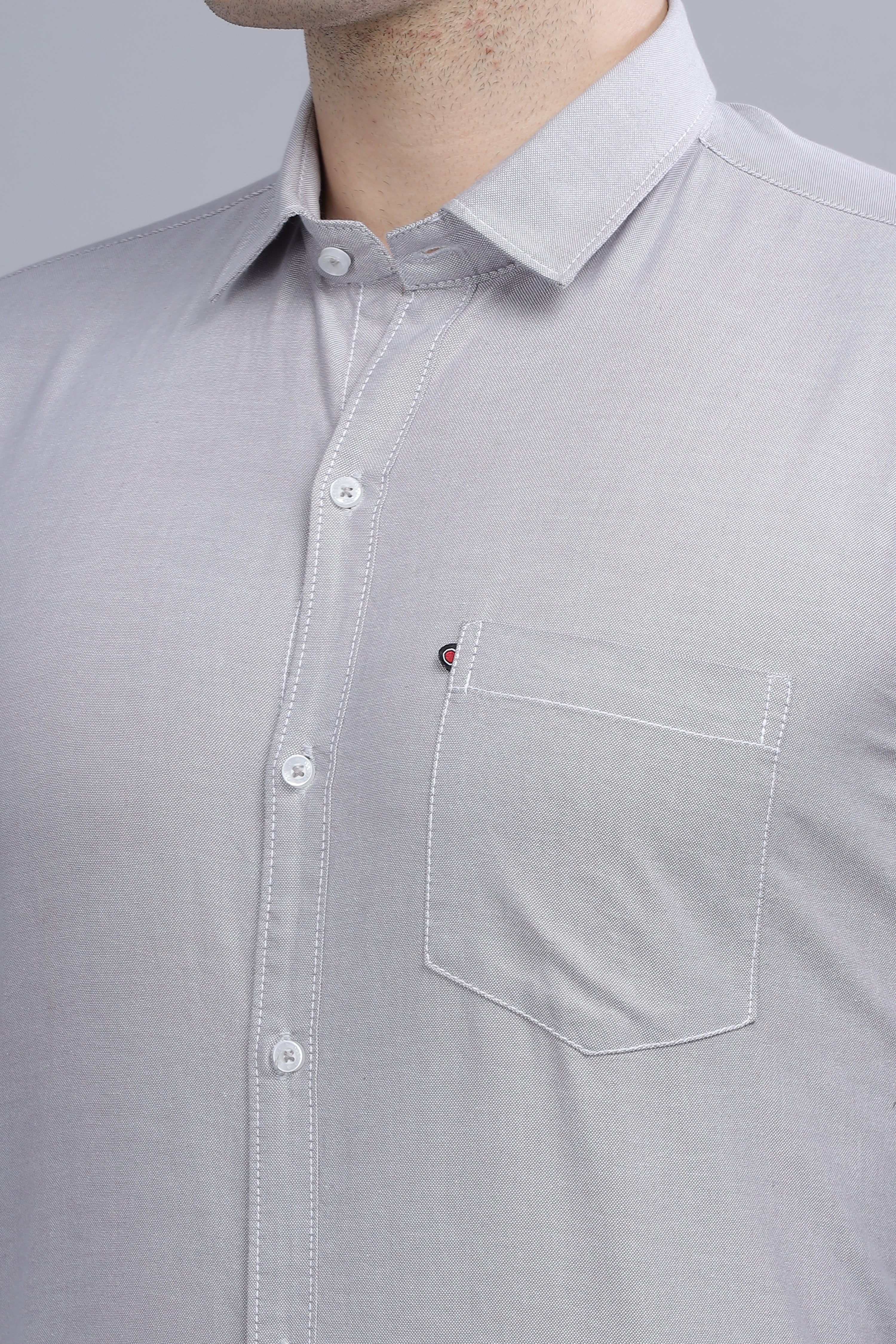 Regular Fit Grey shirt