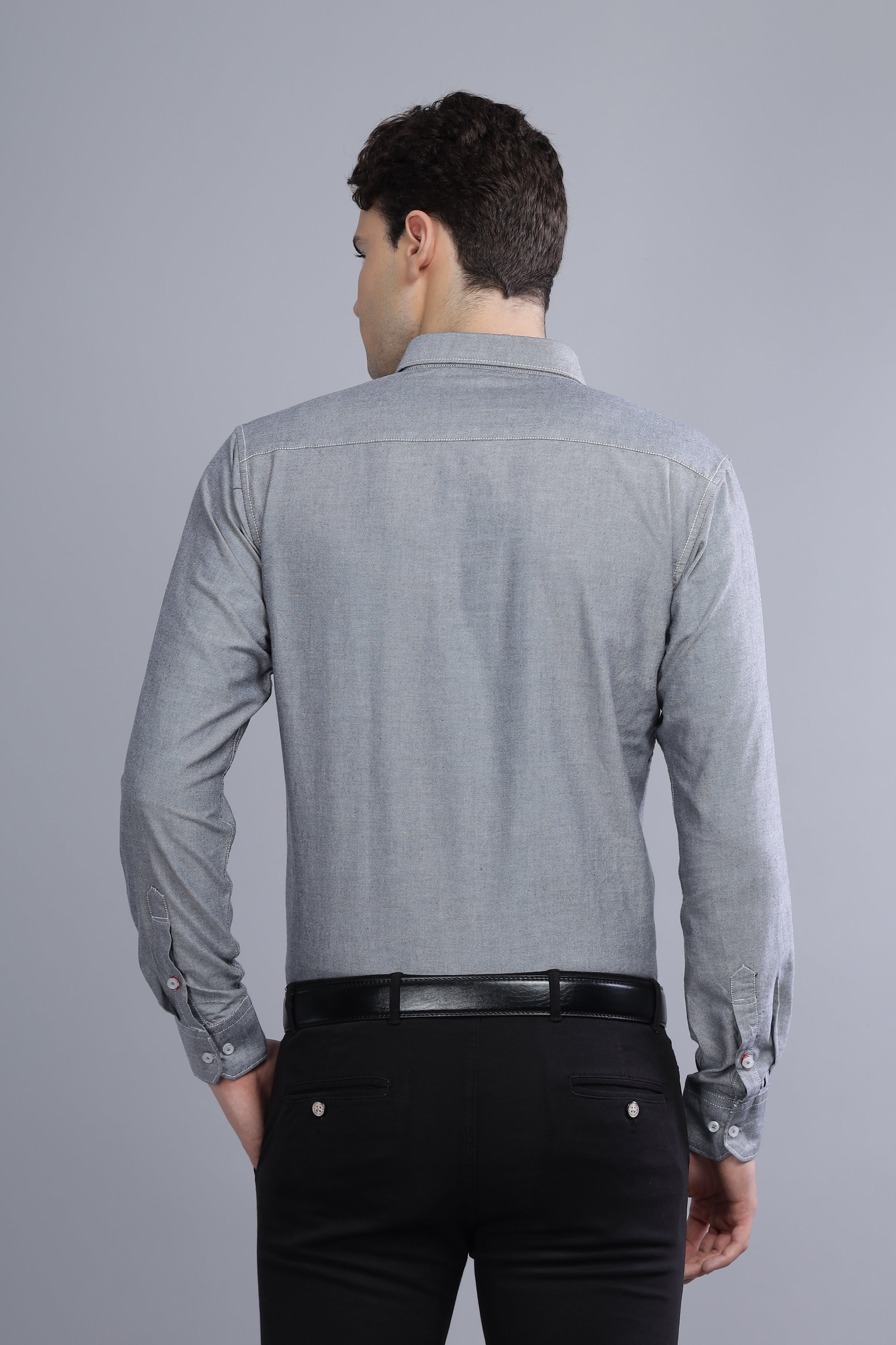 Regular Fit Dark Grey shirt