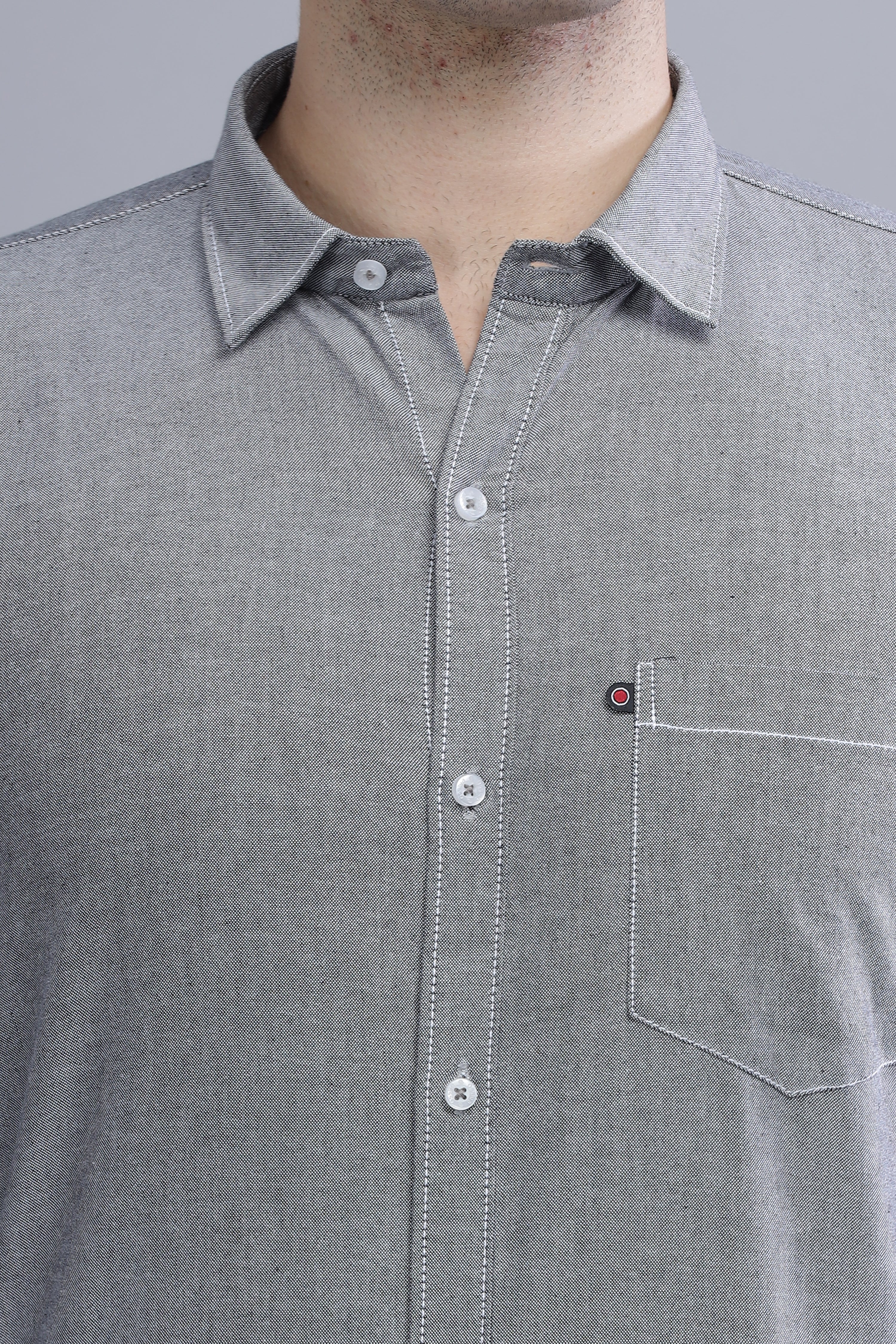 Regular Fit Dark Grey shirt