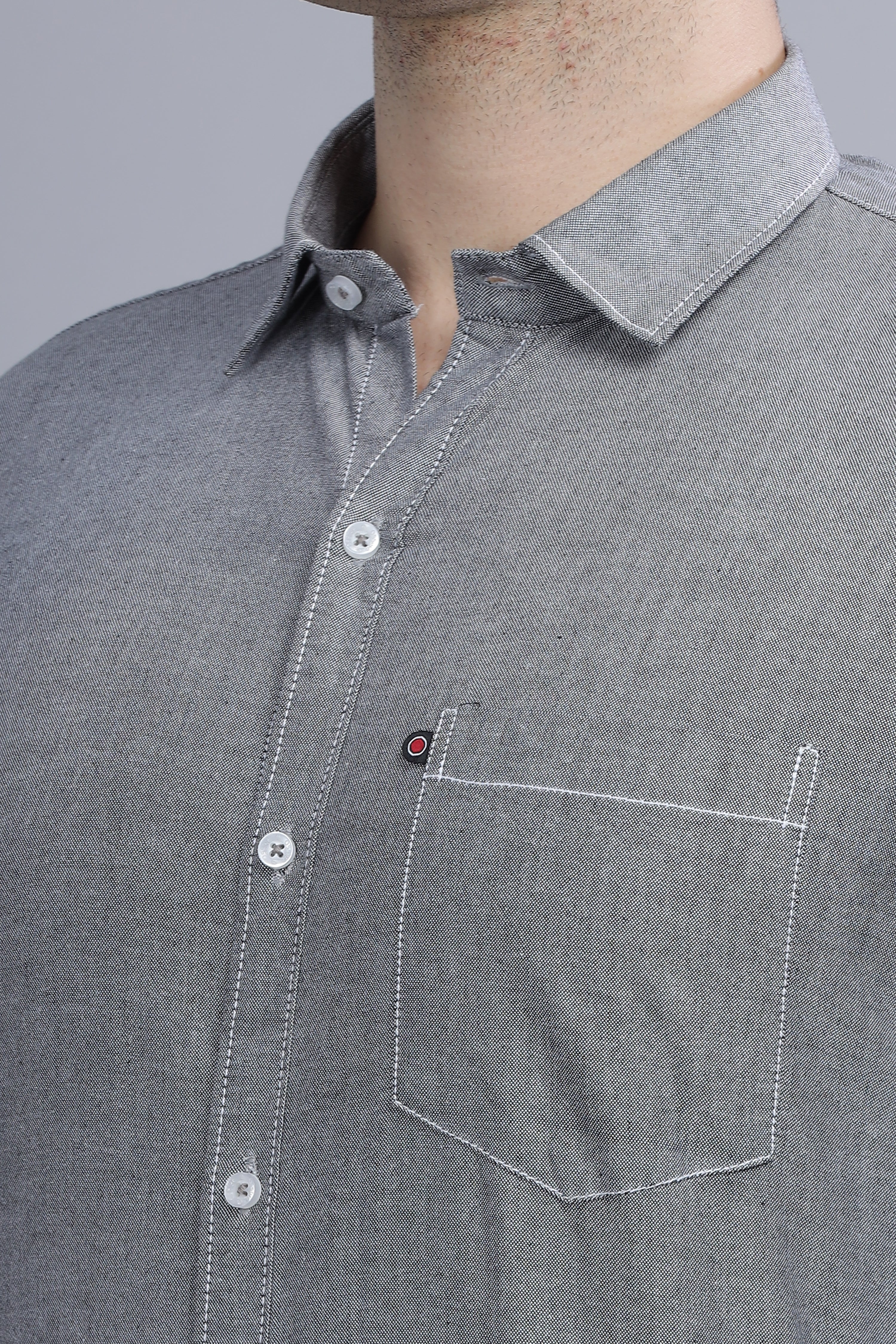 Regular Fit Dark Grey shirt