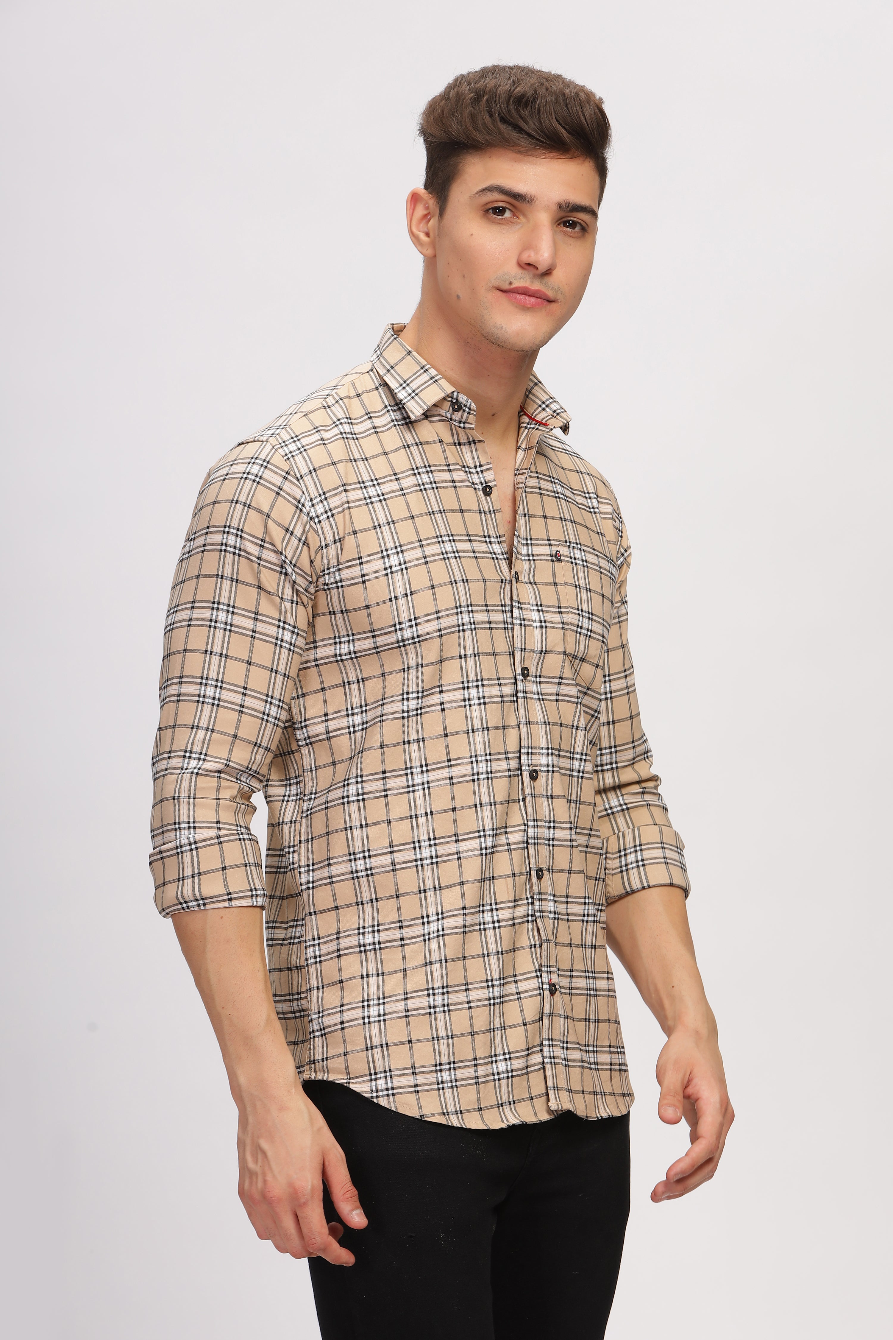 Regular Fit Checkered Shirt