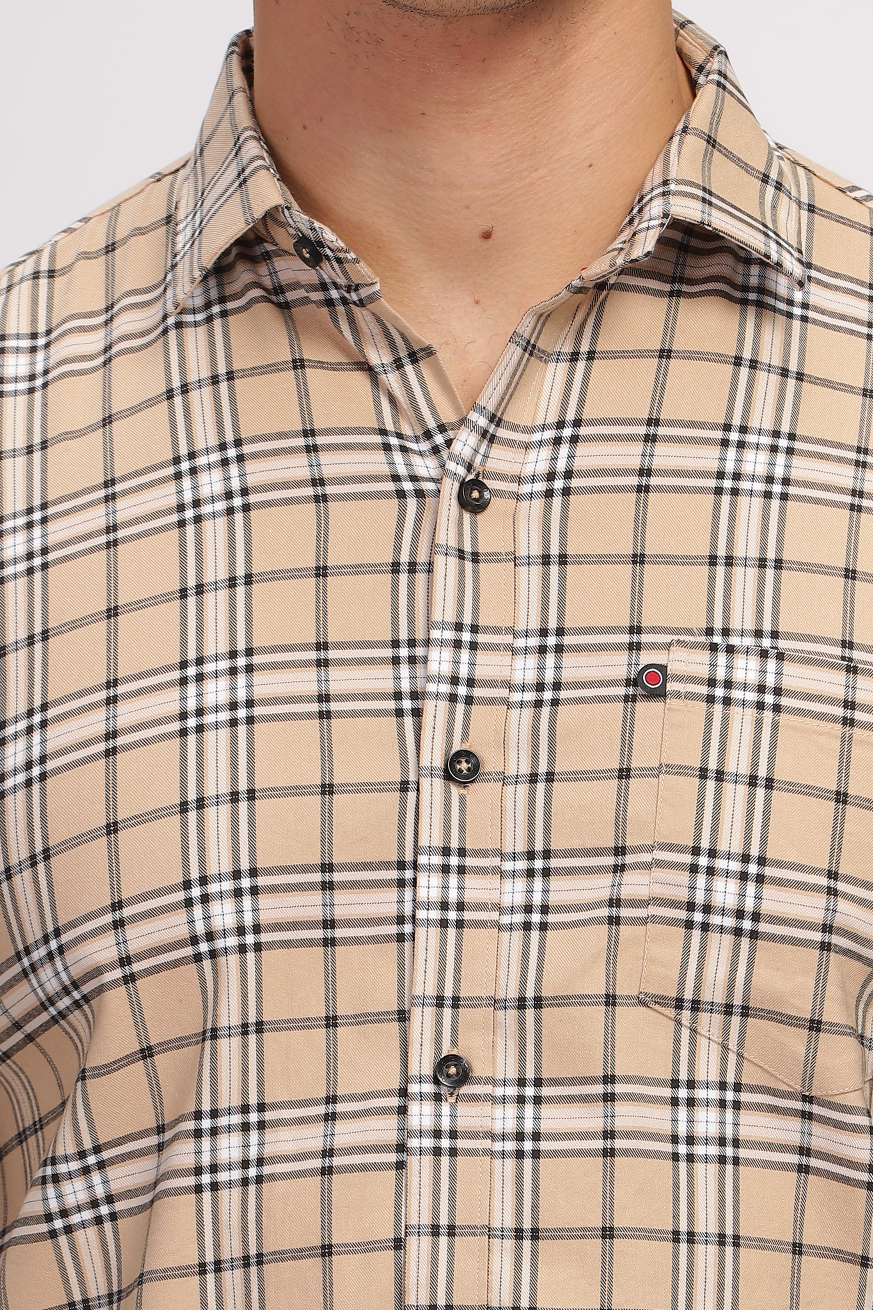 Checkered Slim Fit Shirt