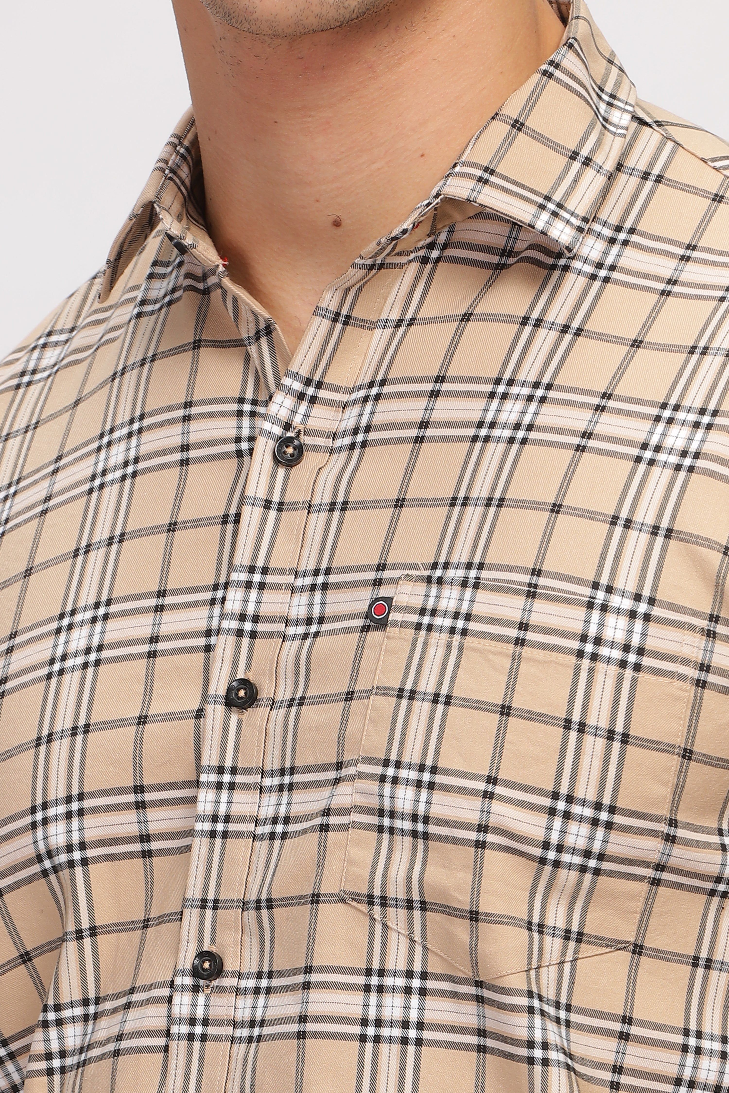 Checkered Slim Fit Shirt