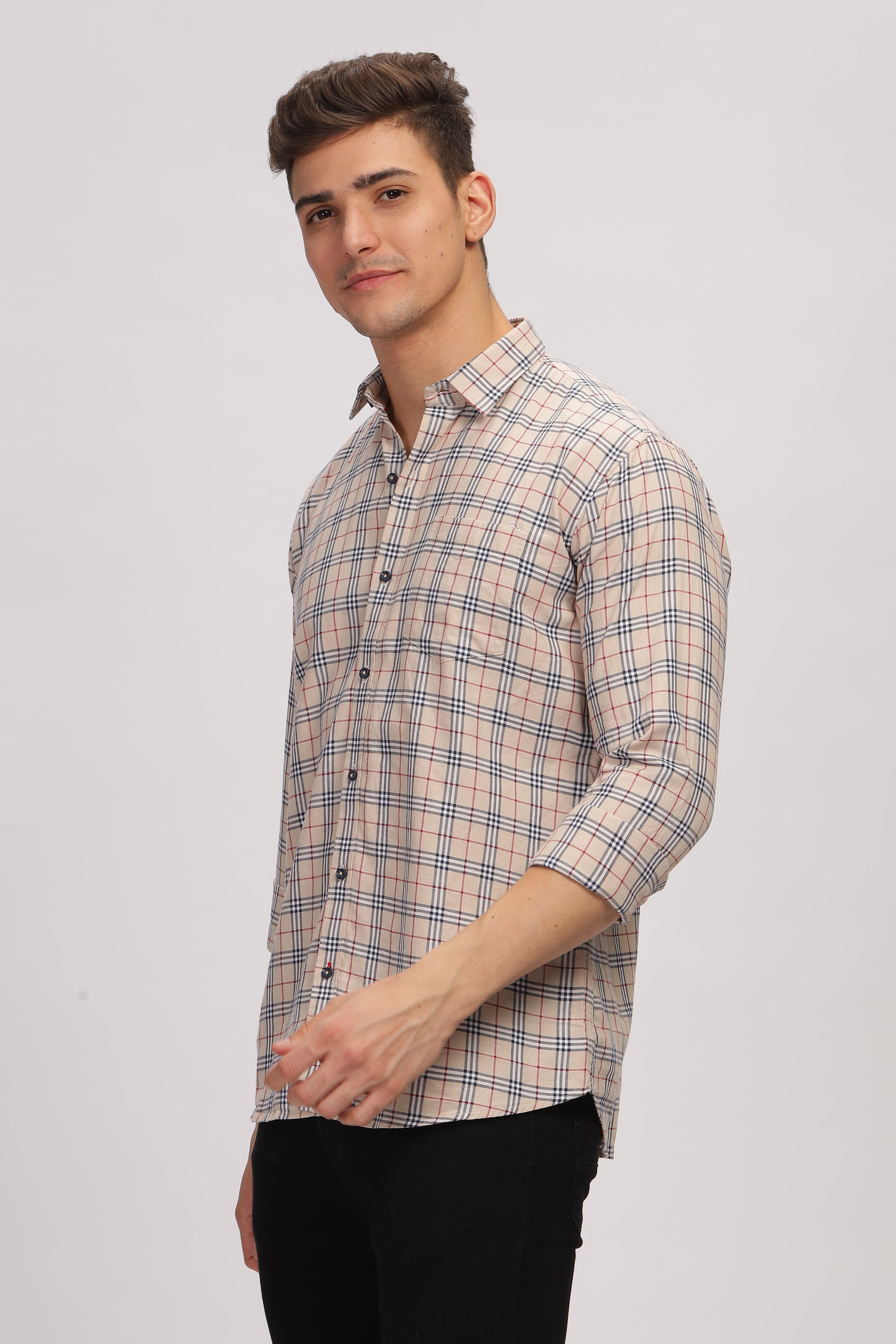 Regular Fit Checkered Shirt