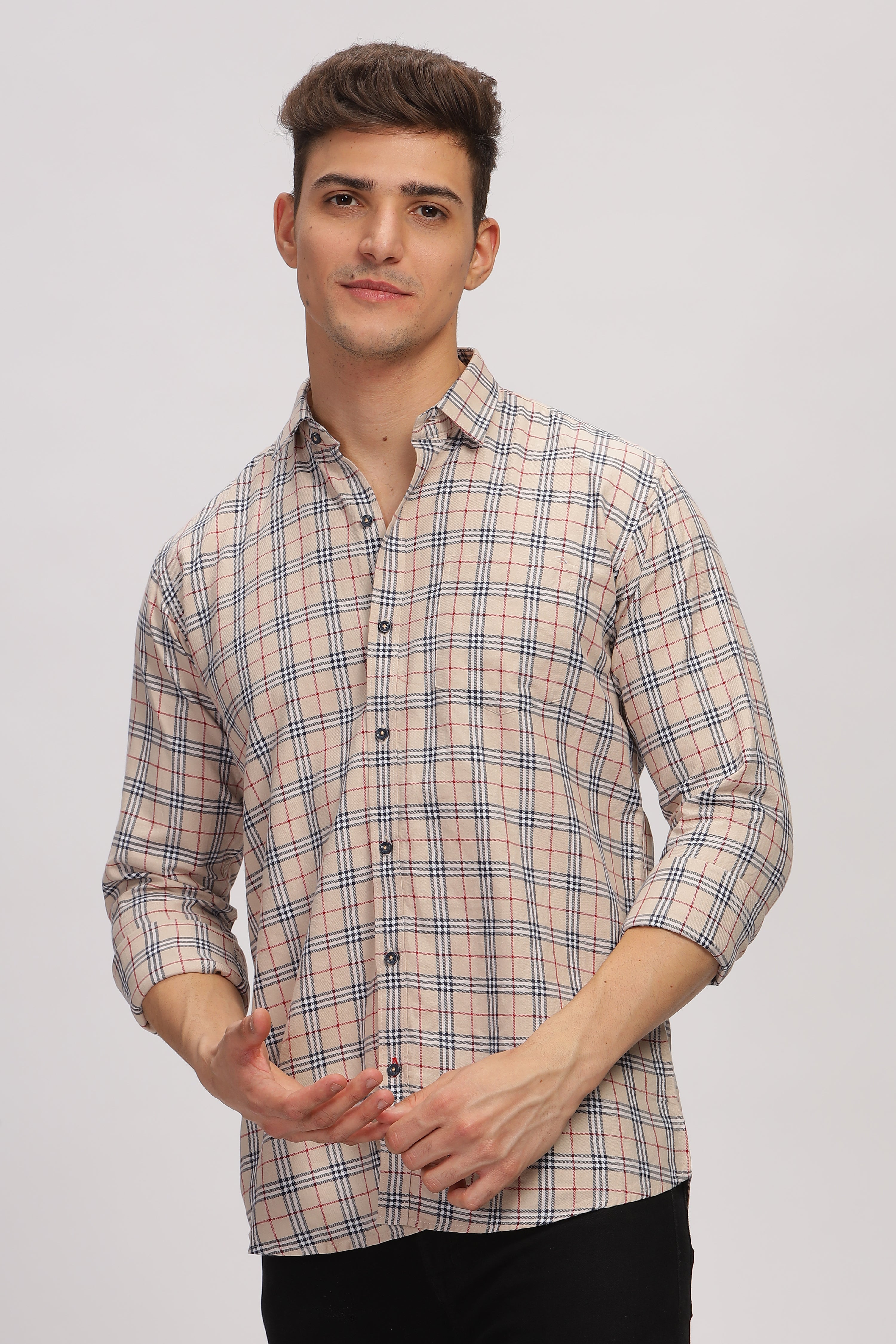 Regular Fit Checkered Shirt