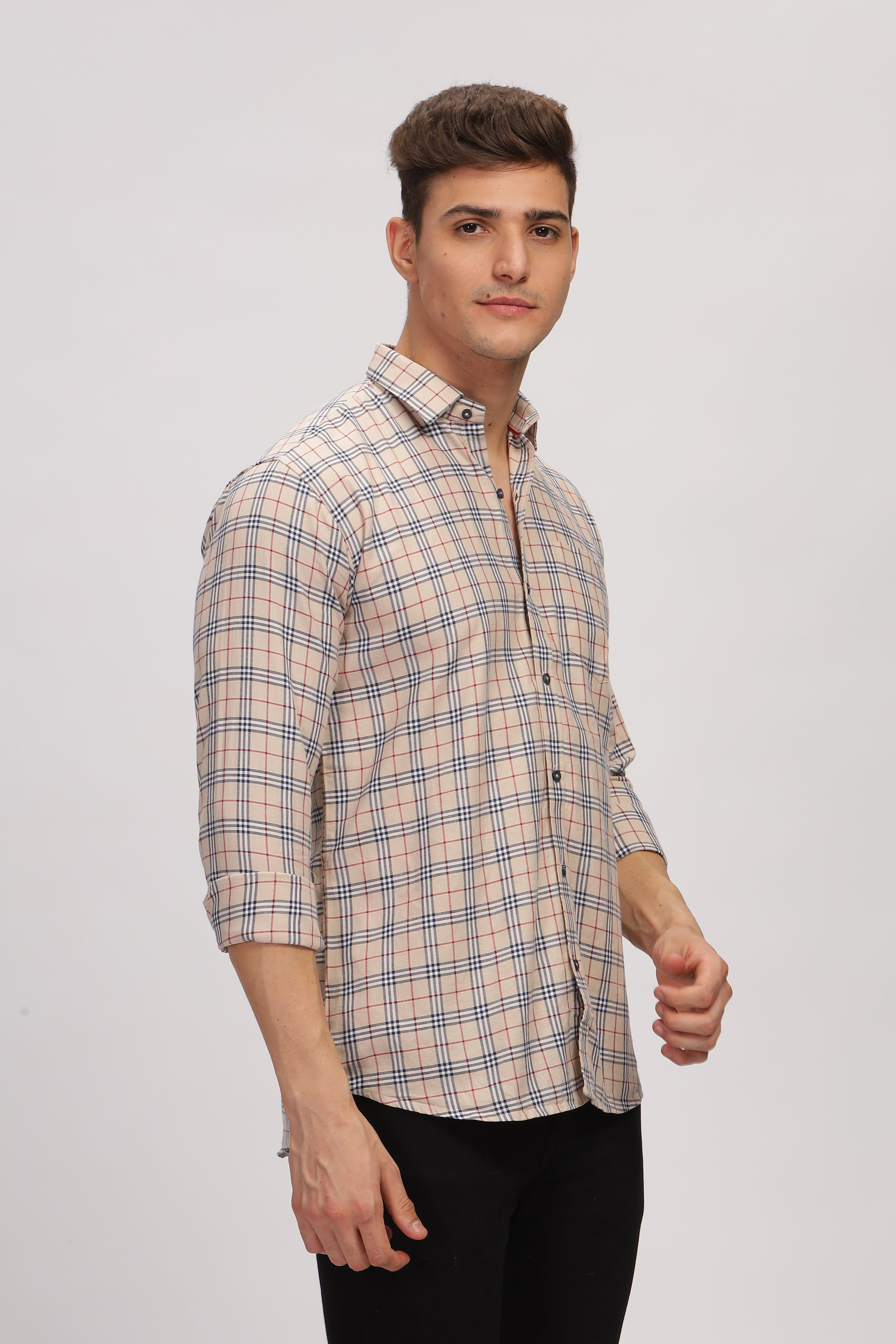 Regular Fit Checkered Shirt