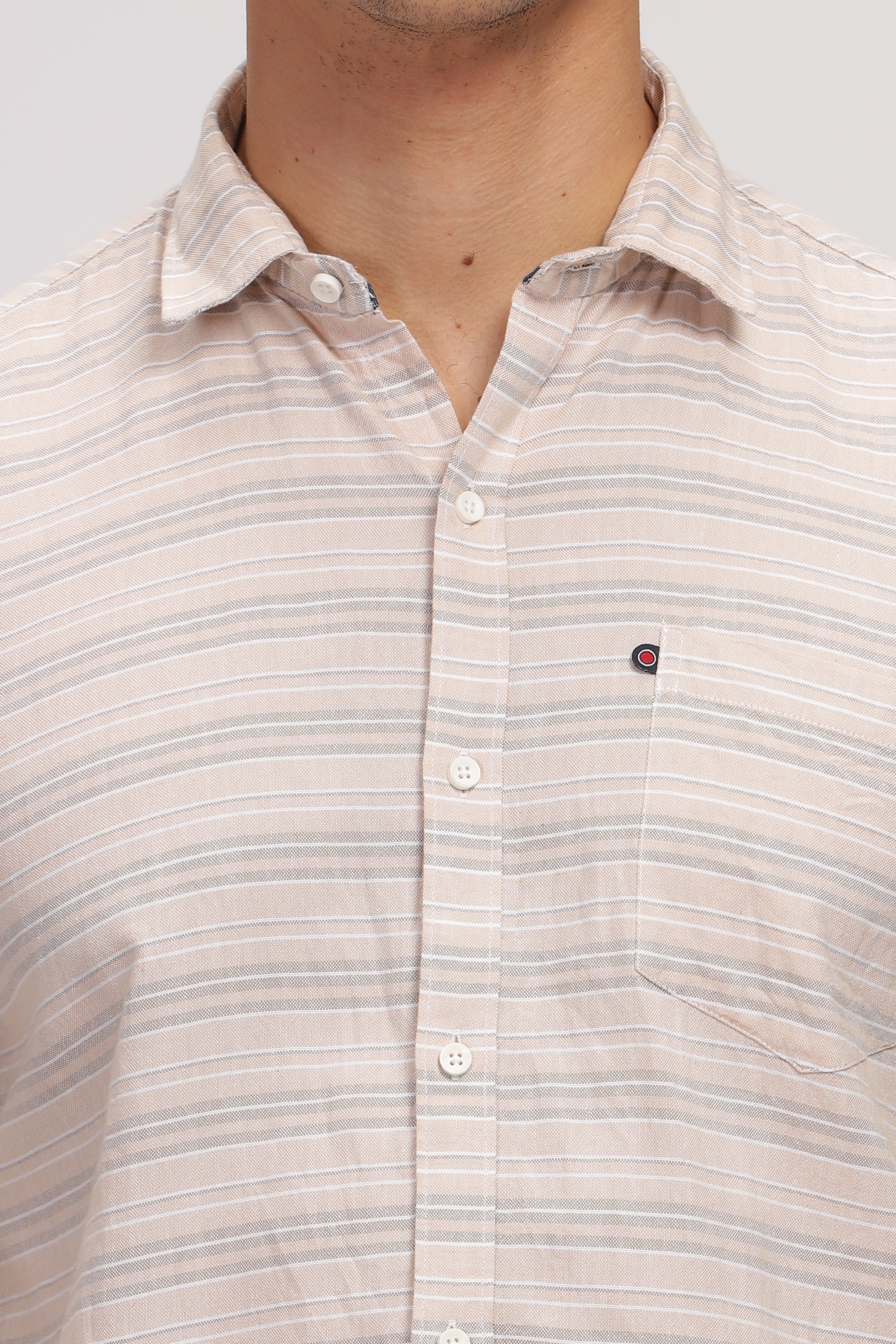 Casual Striped Slim Fit Shirt