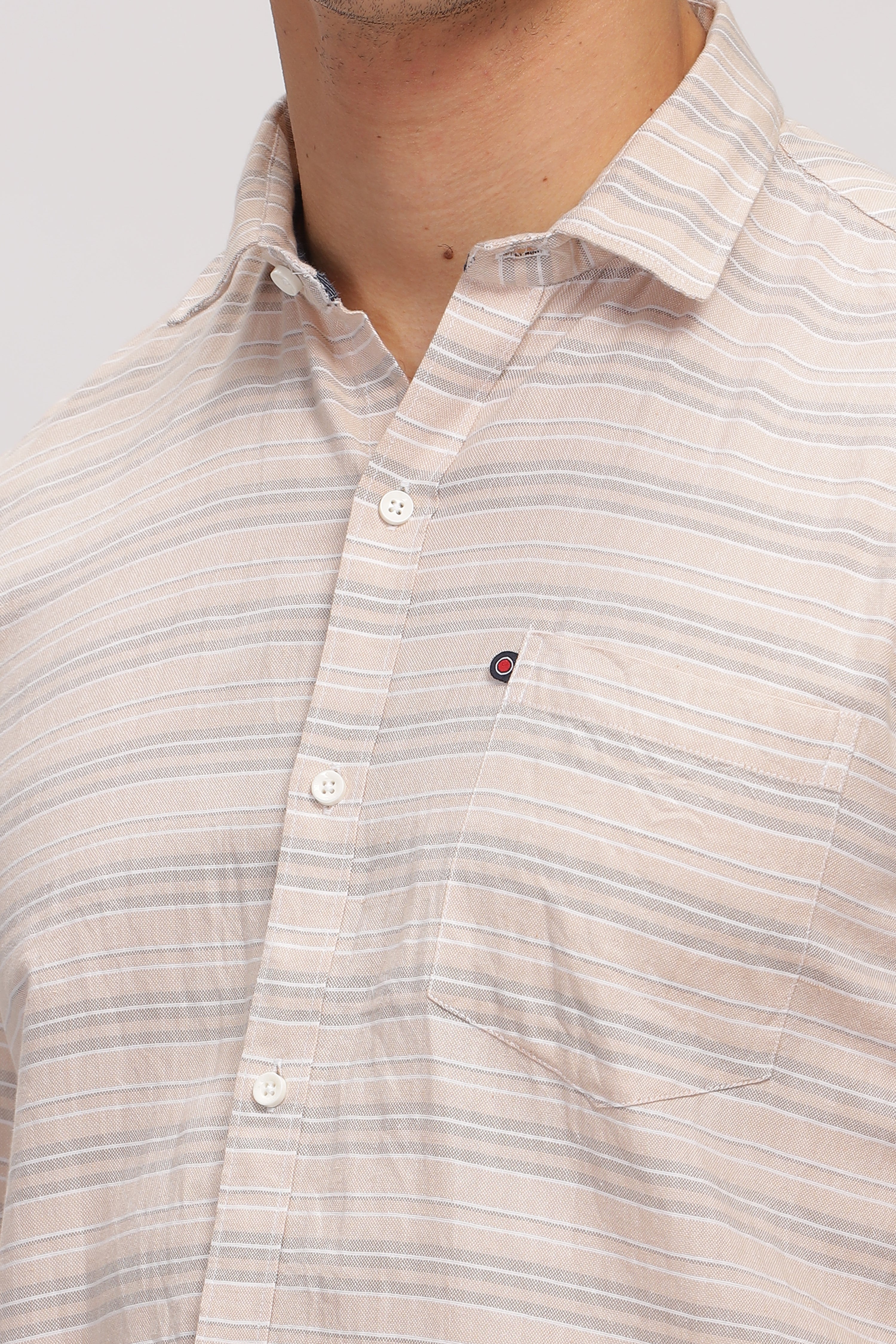 Casual Striped Slim Fit Shirt