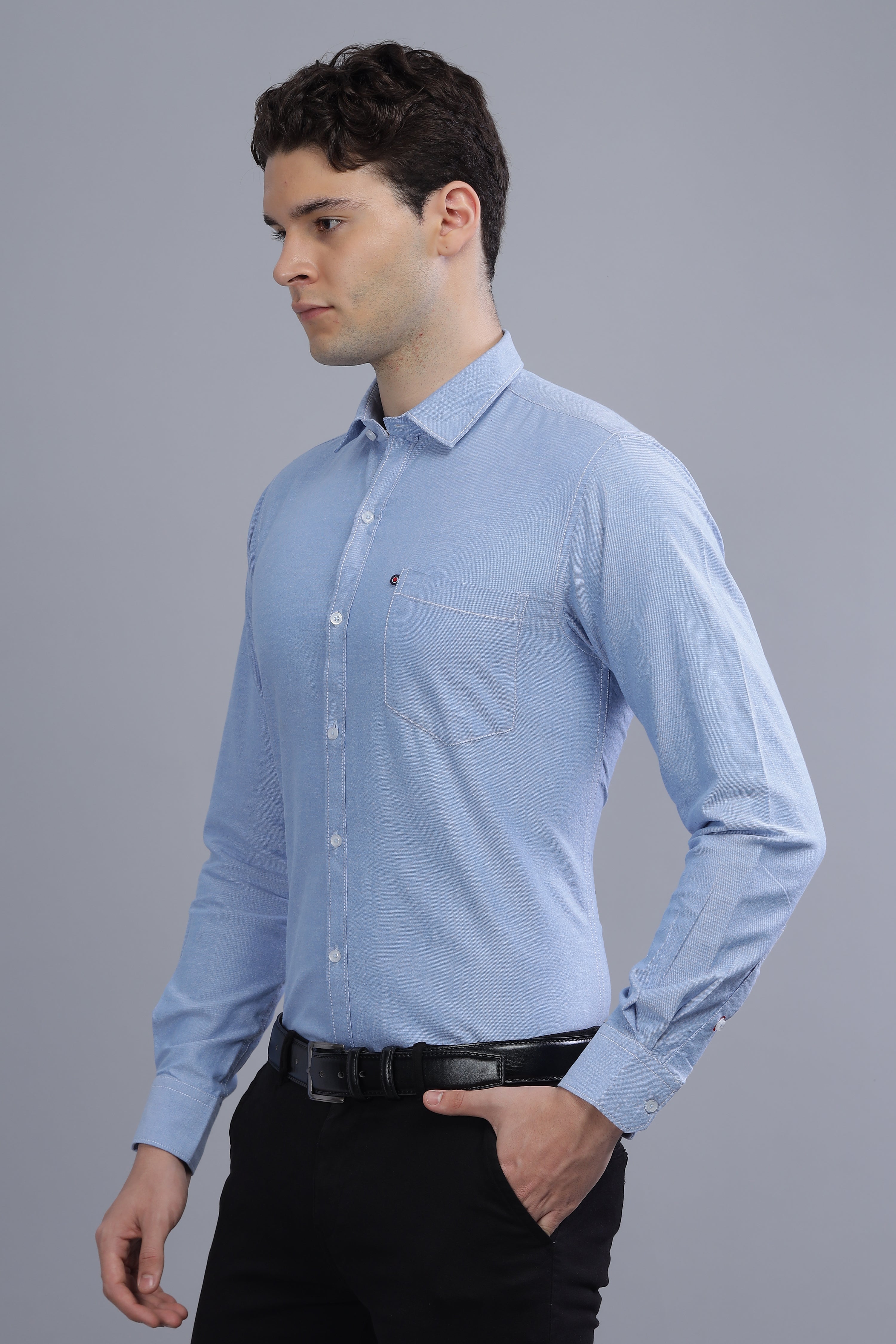 Regular Fit Blue shirt