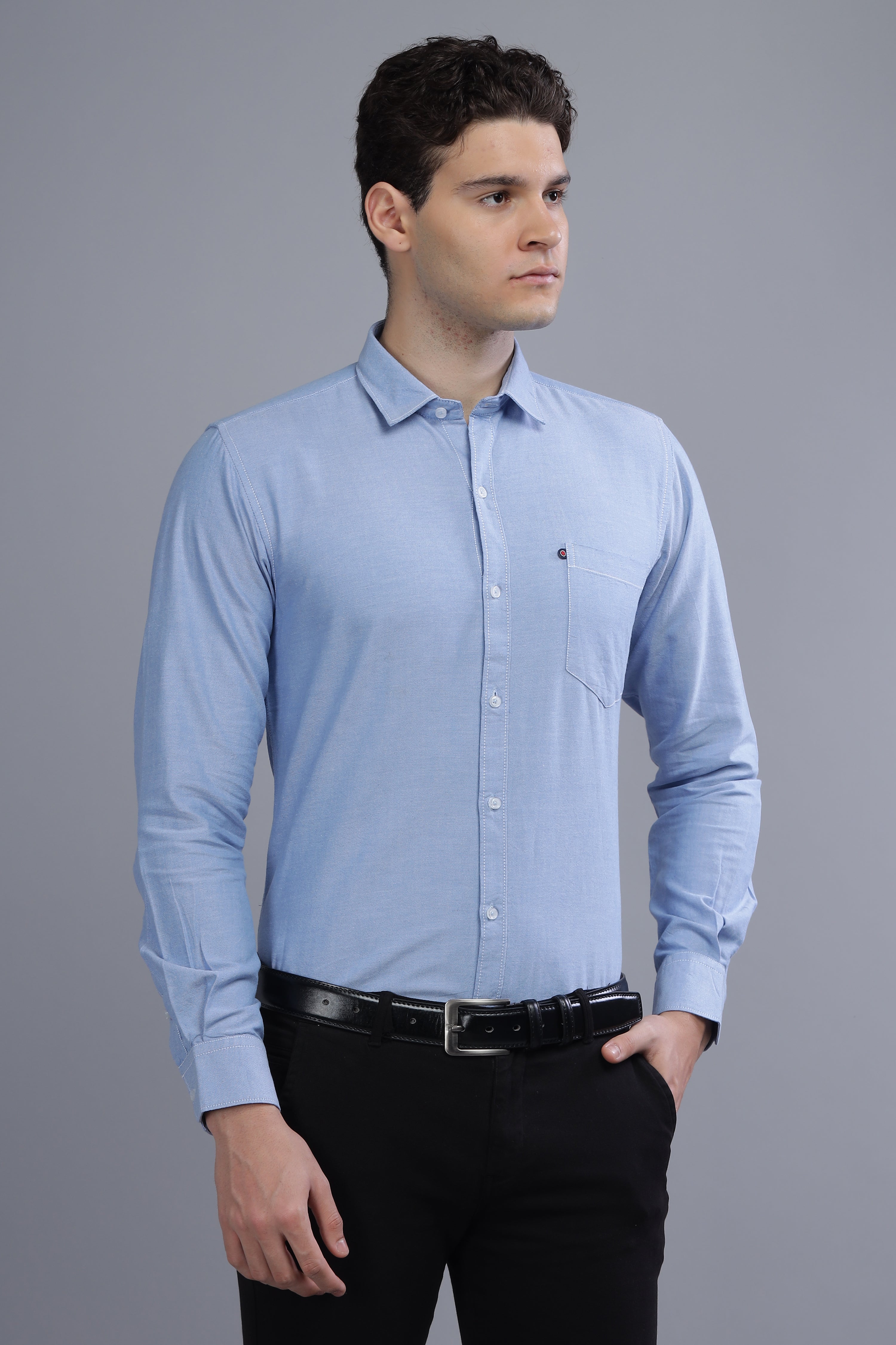 Regular Fit Blue shirt