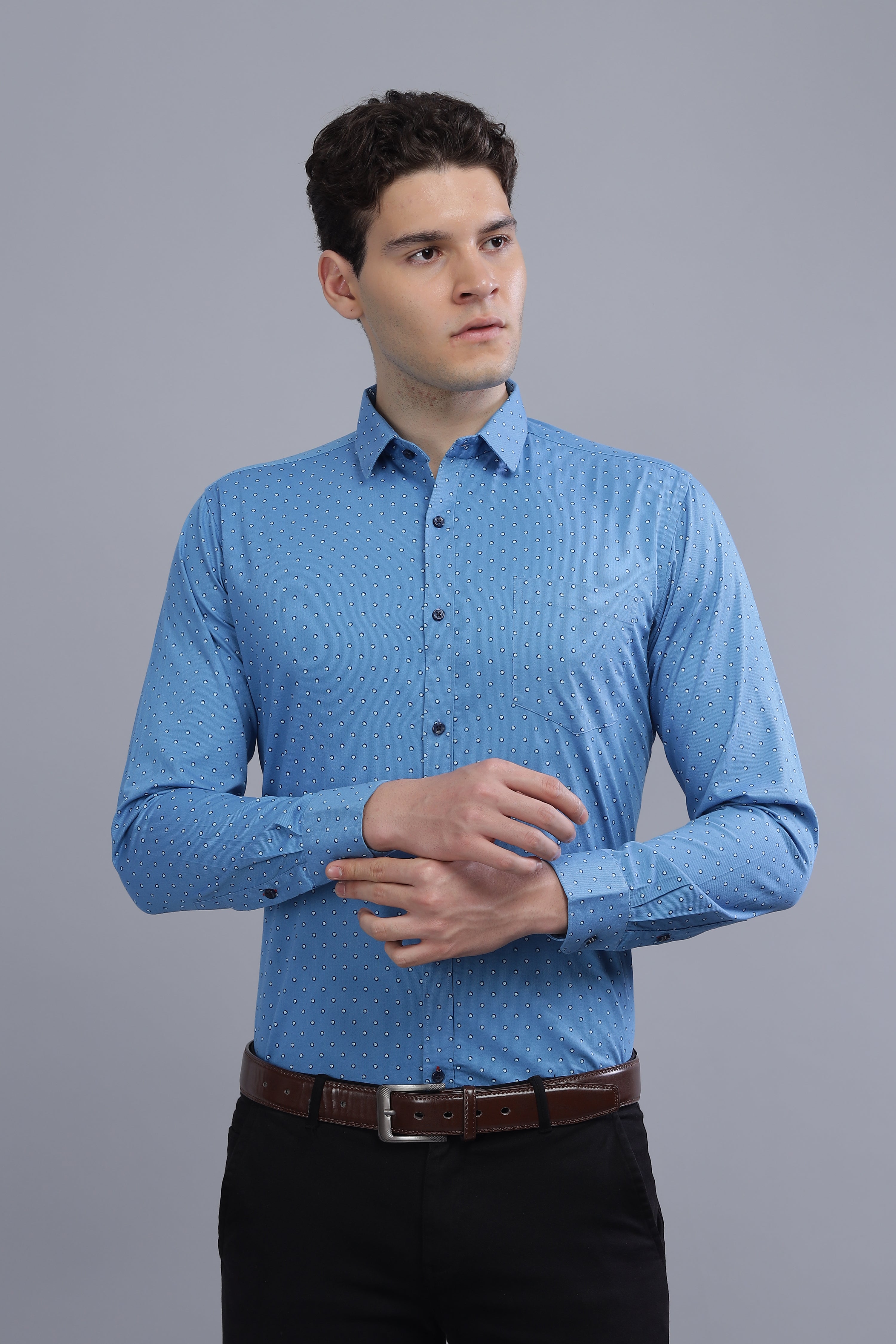 Inkpot Blue Shirt