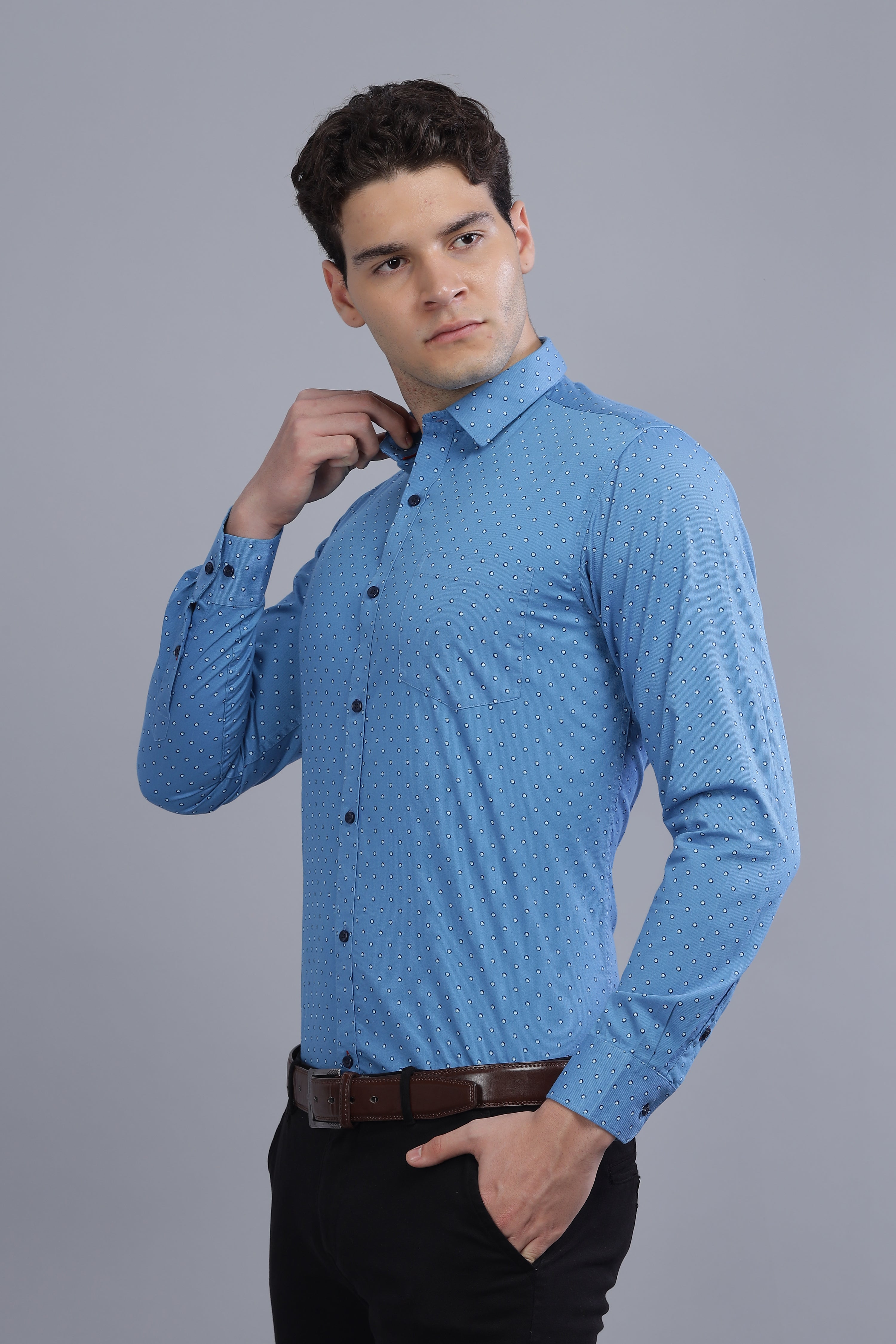 Inkpot Blue Shirt