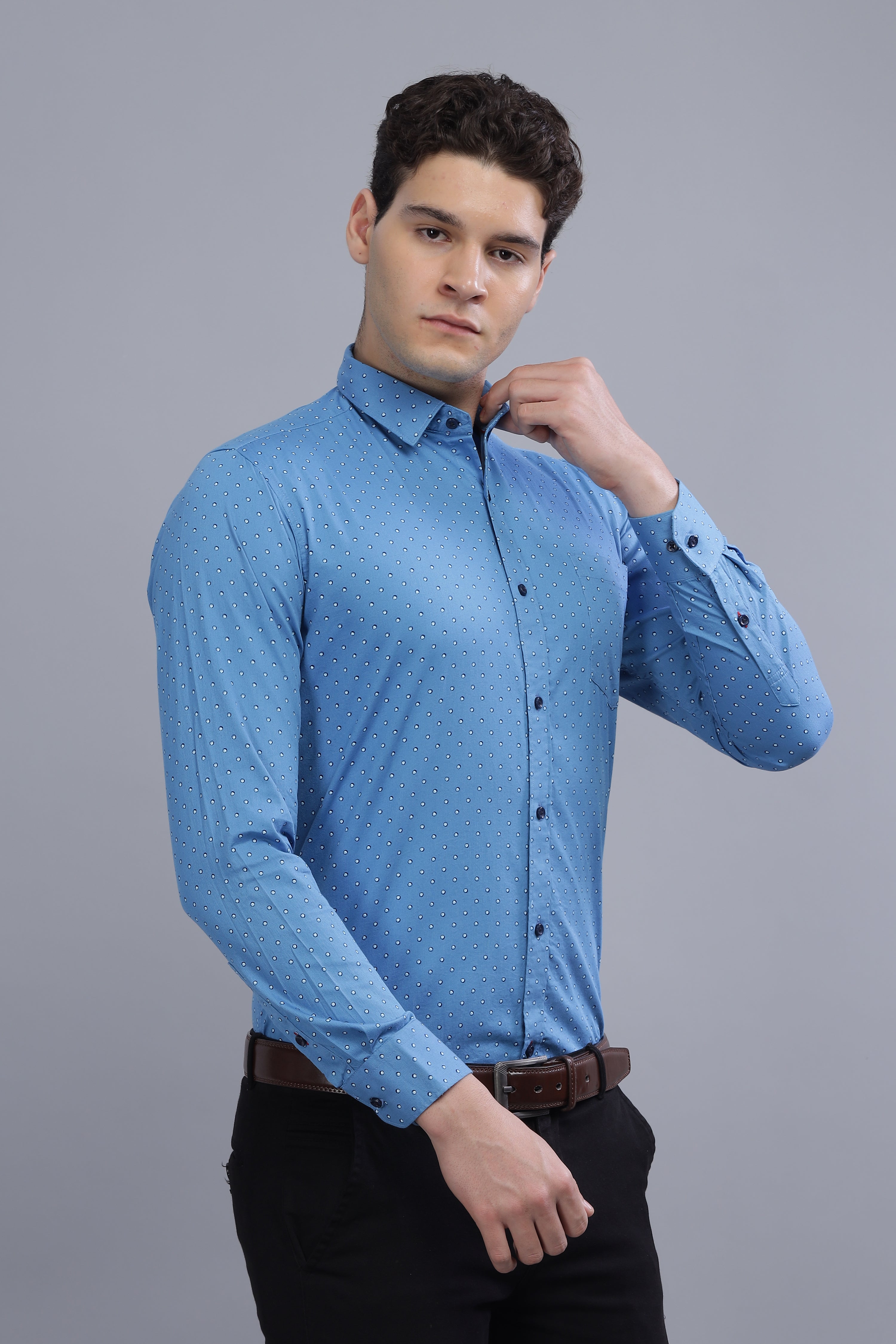 Inkpot Blue Shirt