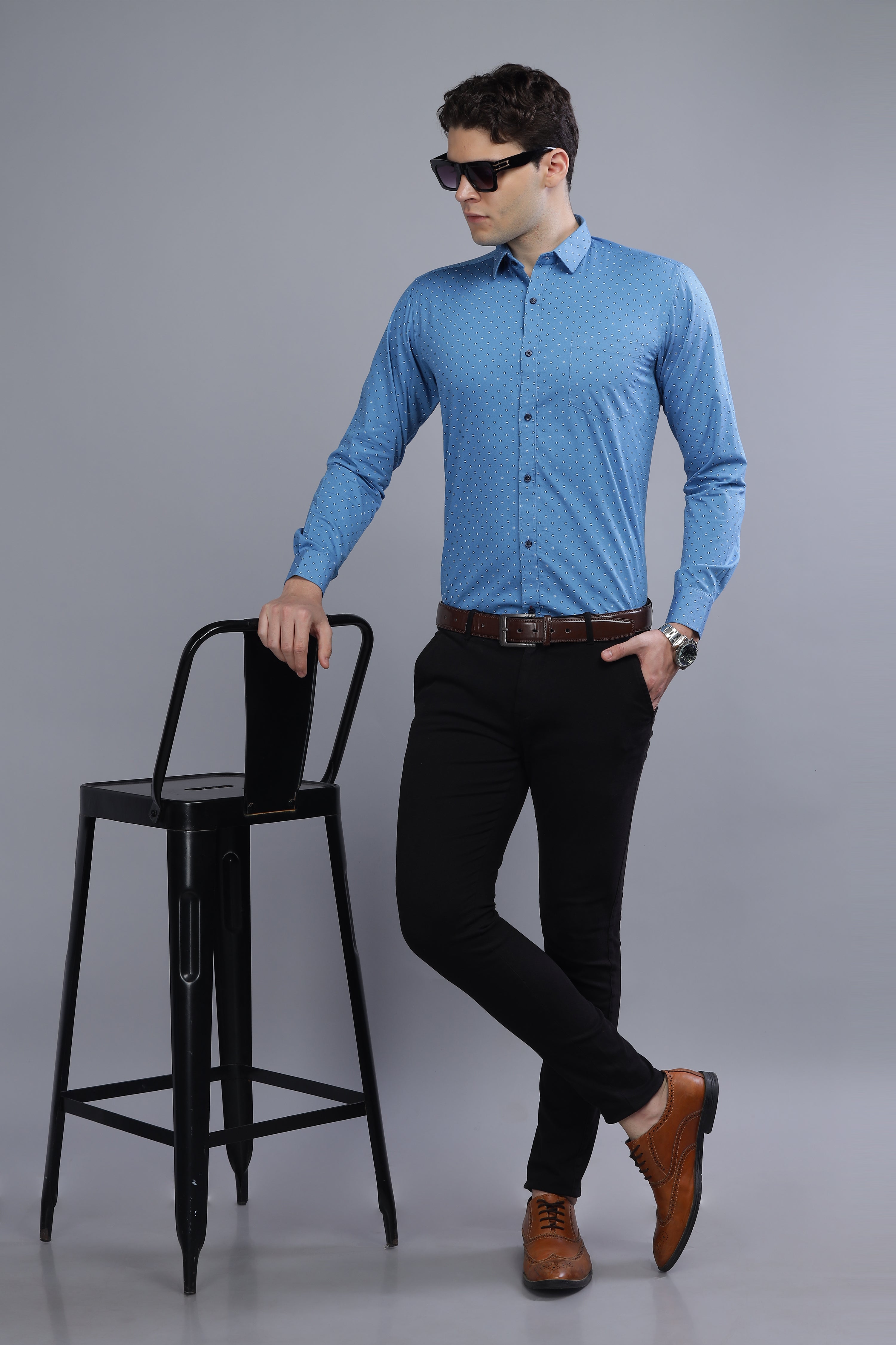 Inkpot Blue Shirt