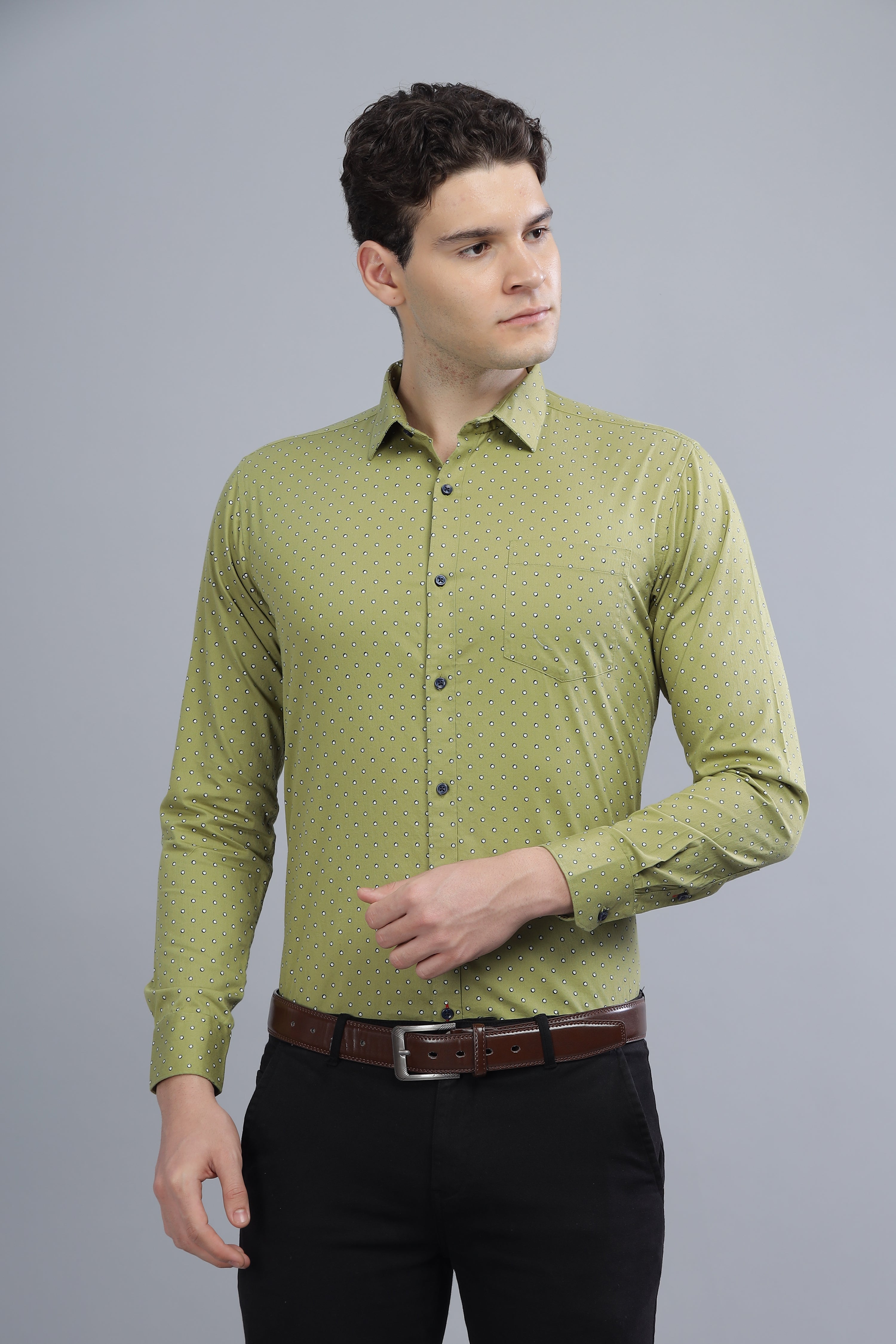 Inkpot Green Shirt