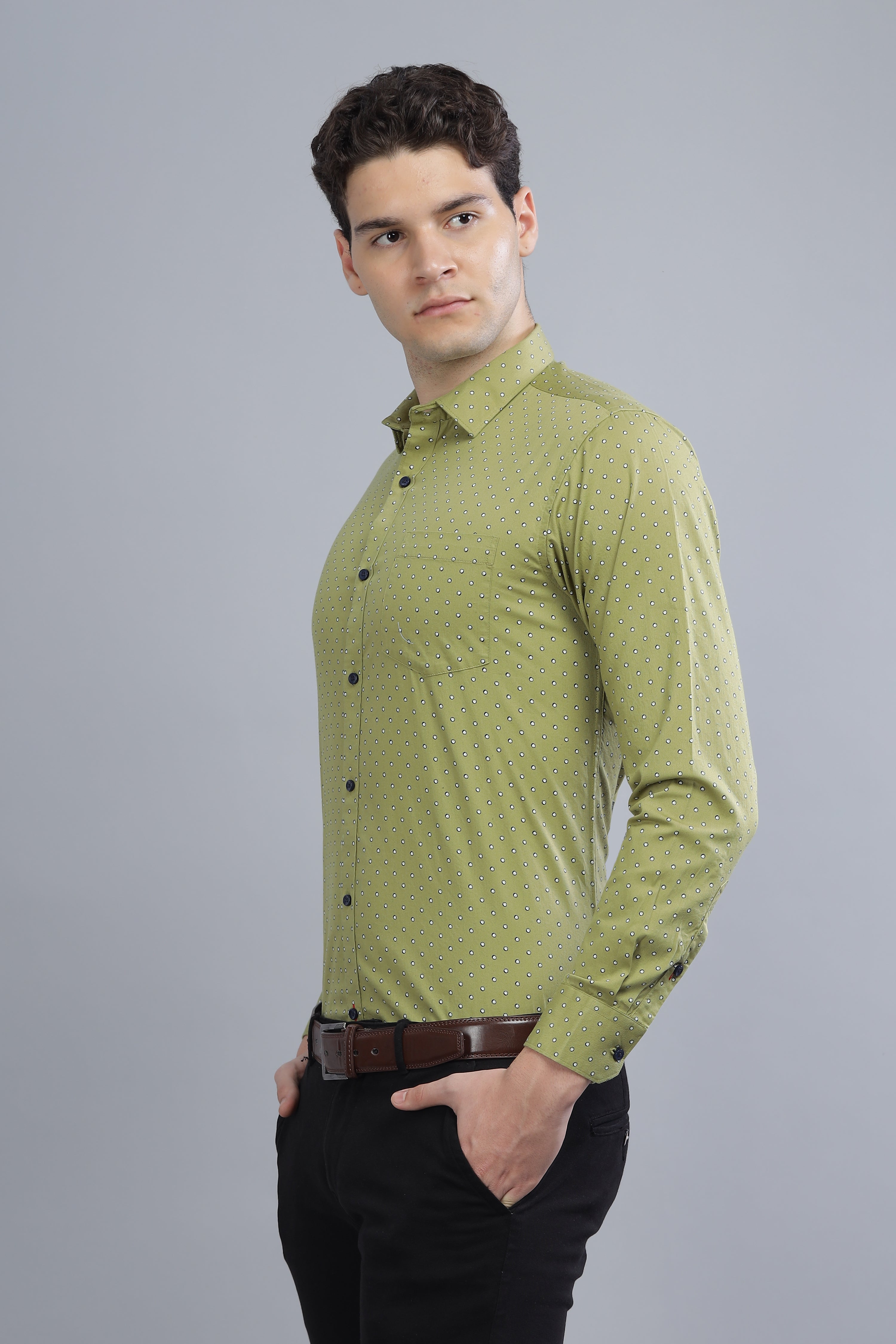 Inkpot Green Shirt