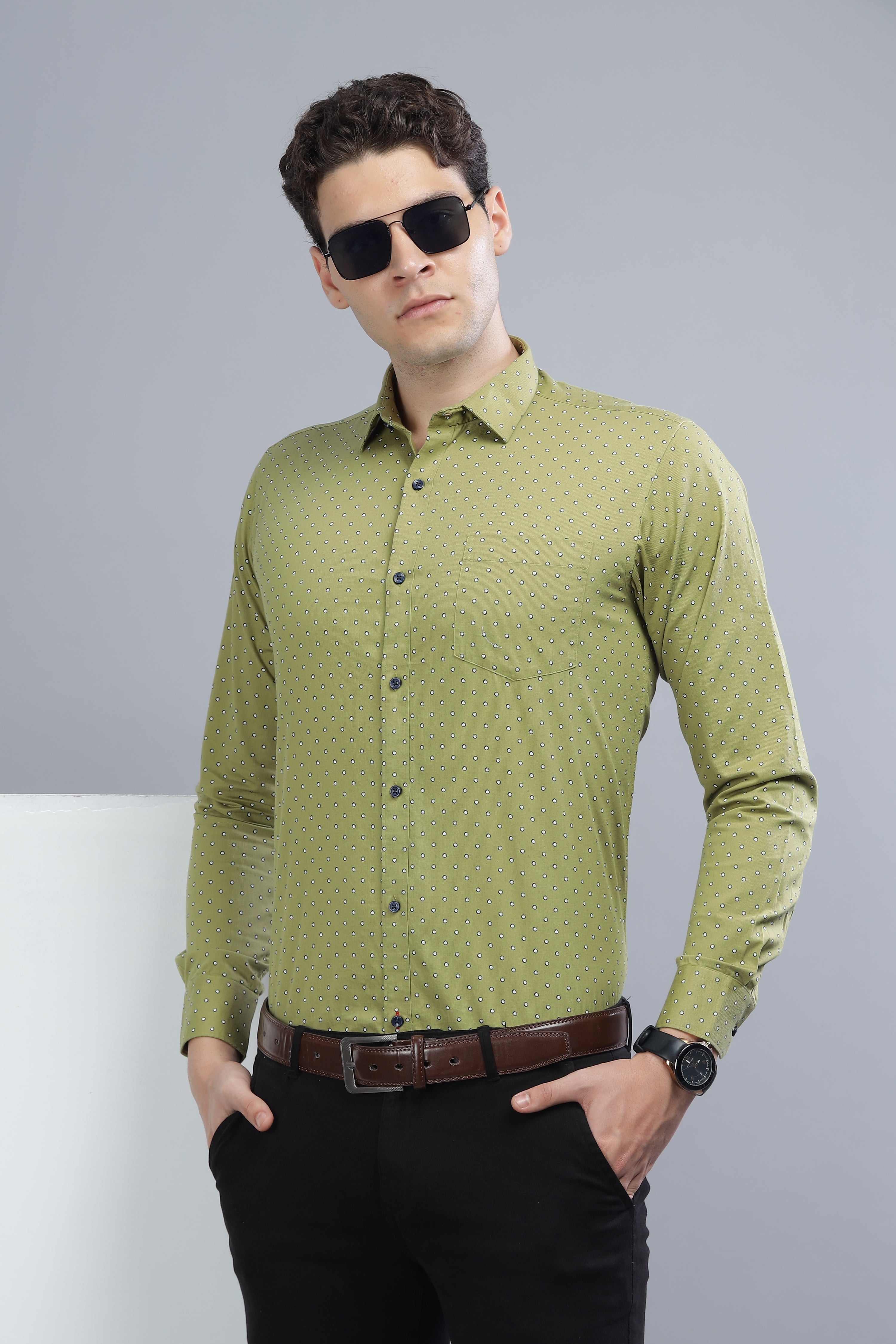 Inkpot Green Shirt